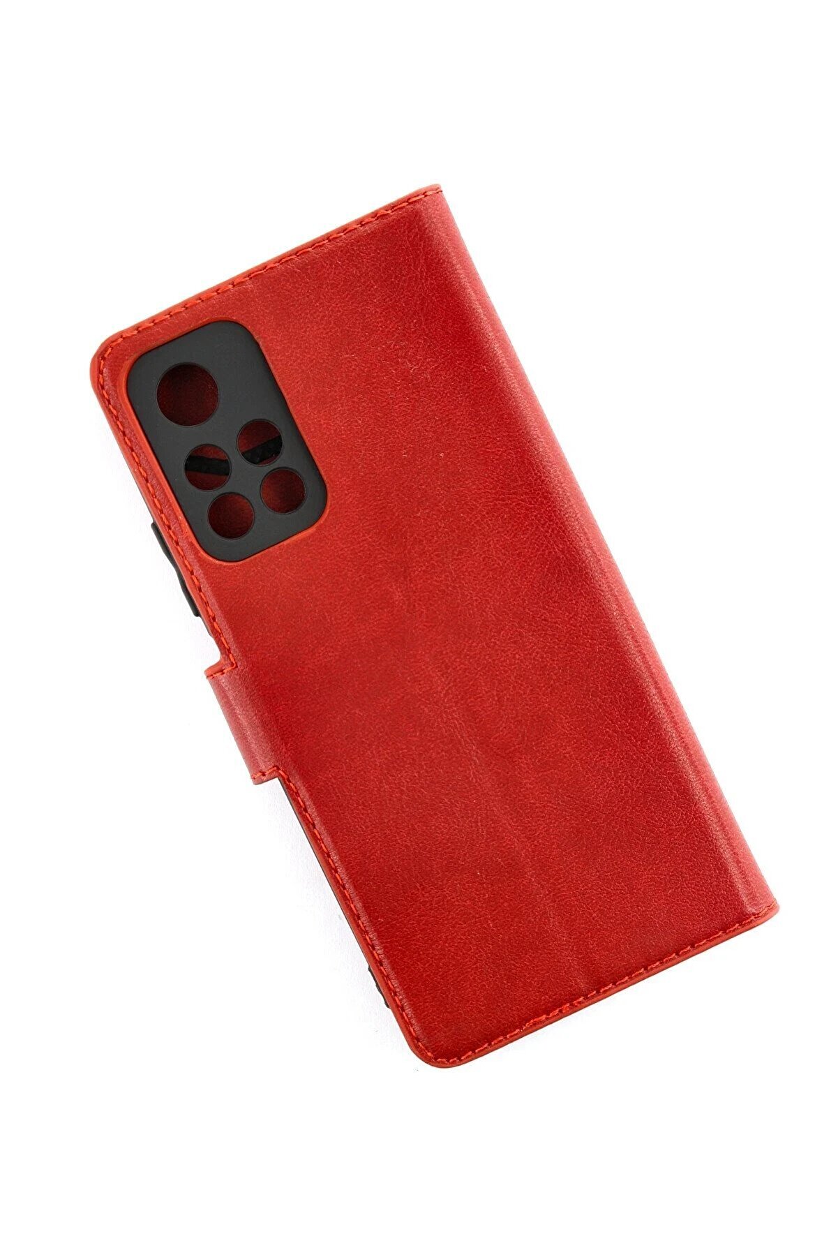 Xi̇aomi̇ Redmi̇ Note 11T Kılıf Trend S Plus Kapaklı Kılıf - Kırmızı - Dropx5764-7961