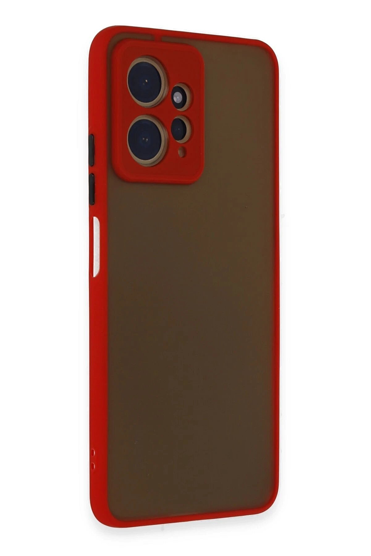 Xi̇aomi̇ Redmi̇ Note 12 4G Kılıf Montreal Si̇li̇kon Kapak - Kırmızı - Dropx4868-4909