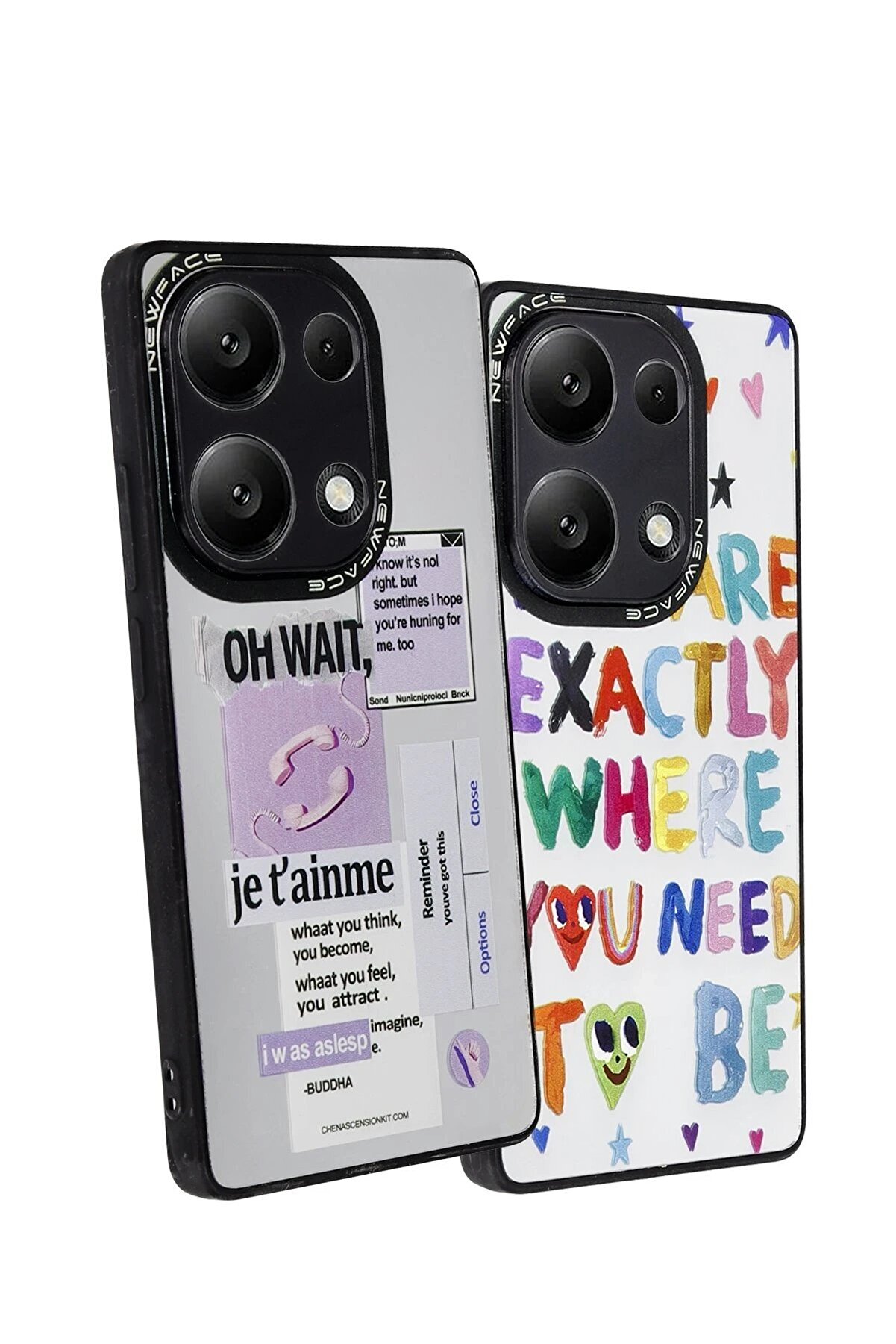 Xi̇aomi̇ Redmi̇ Note 13 Pro 5G Kılıf Mi̇rror Desenli̇ Kapak - Mi̇rror - 5 - Dropx7790-2591