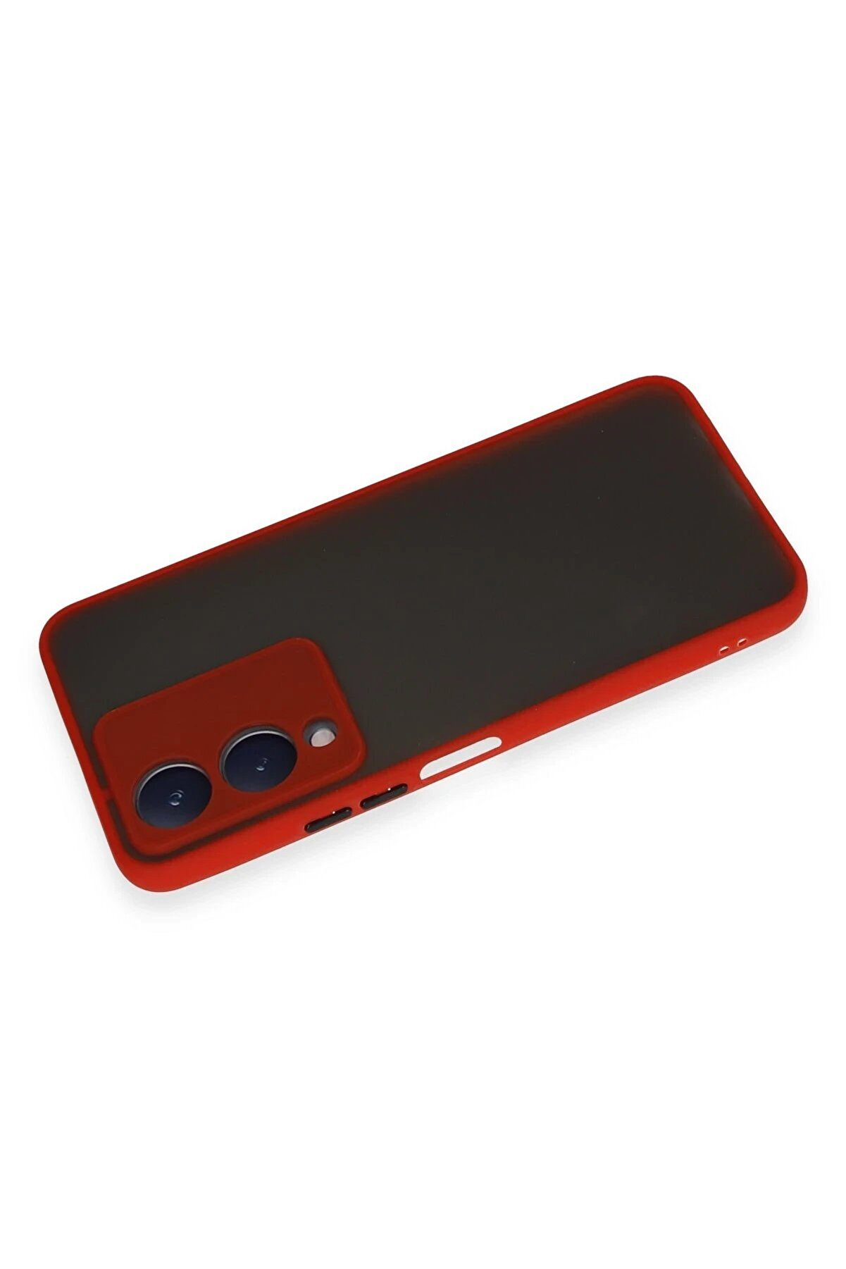 Vi̇vo Y17S Kılıf Montreal Si̇li̇kon Kapak - Kırmızı - Dropx8891-3862