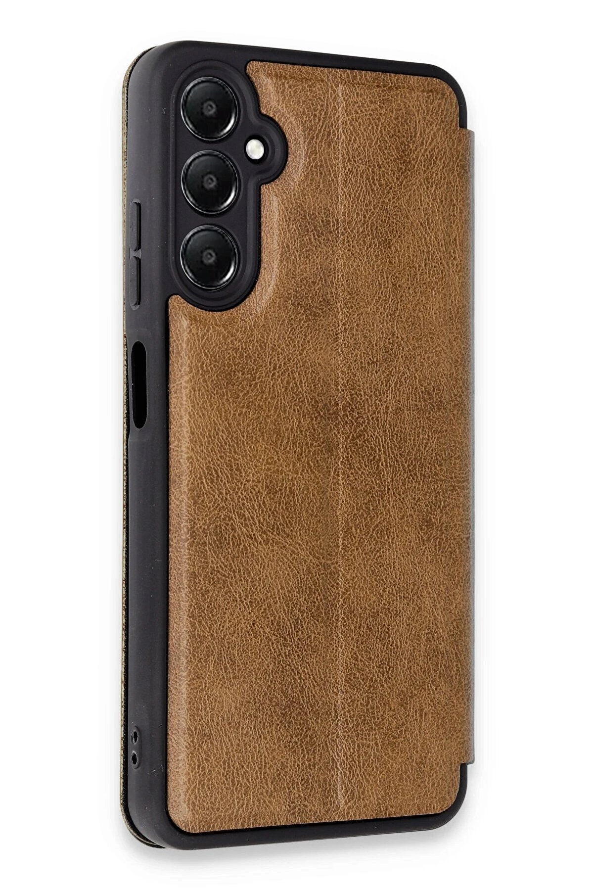 Samsung Galaxy A15 4G Kılıf Fli̇p Cover - Taba - Dropx6777-4940