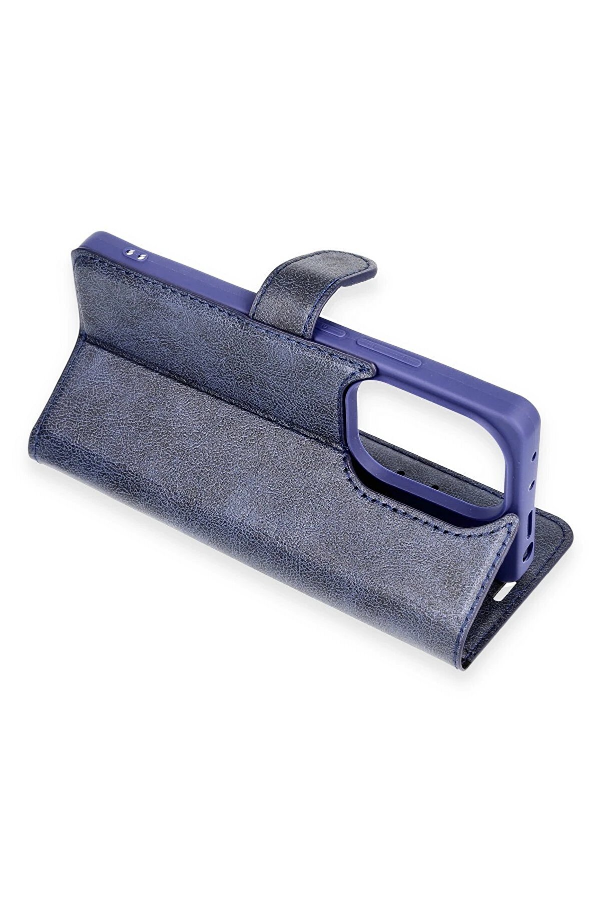 Xi̇aomi̇ Redmi̇ Note 13 Pro 4G Kılıf Trend S Plus Kapaklı Kılıf - Kırmızı - Dropx7514-8803