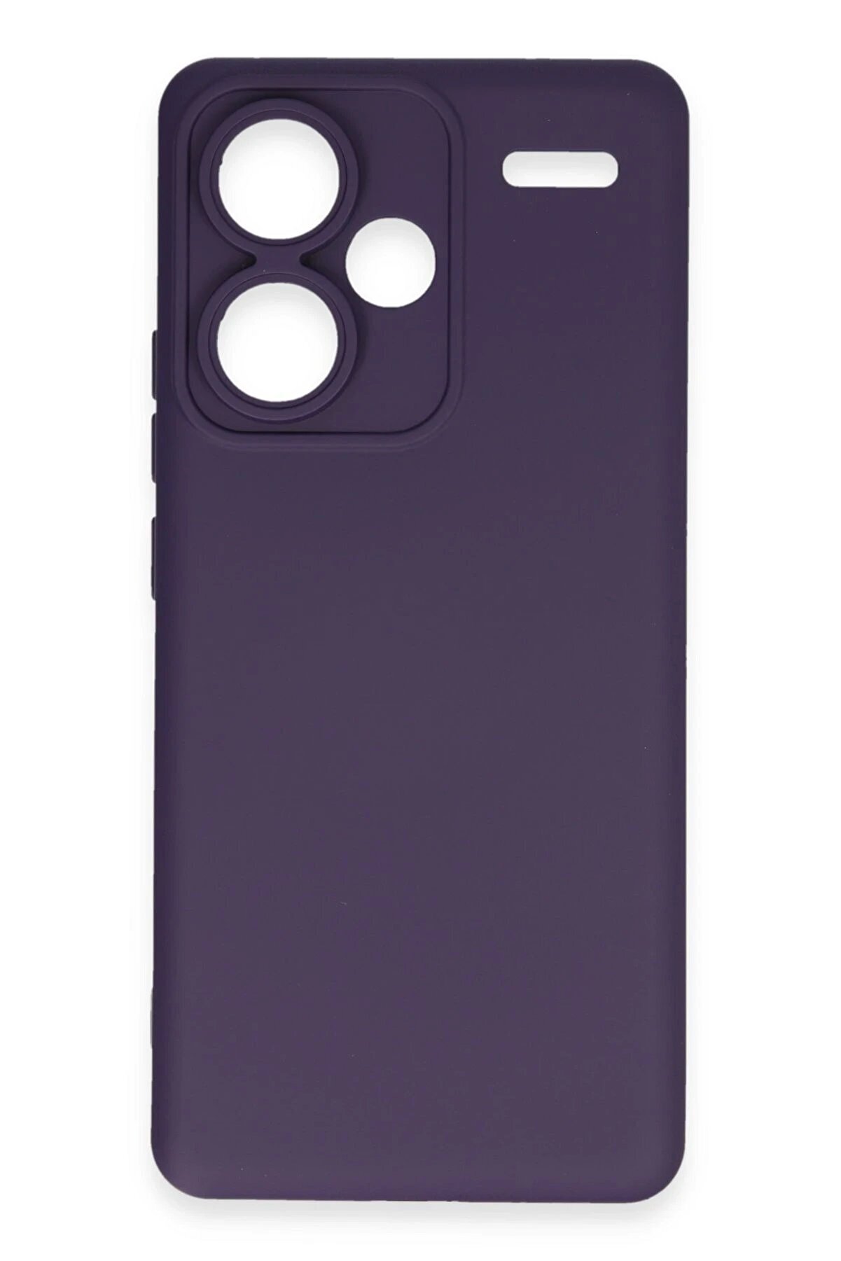 Xi̇aomi̇ Redmi̇ Note 13 Pro Plus Kılıf Nano İçi̇ Kadi̇fe Si̇li̇kon - Mor - Dropx8321-1157