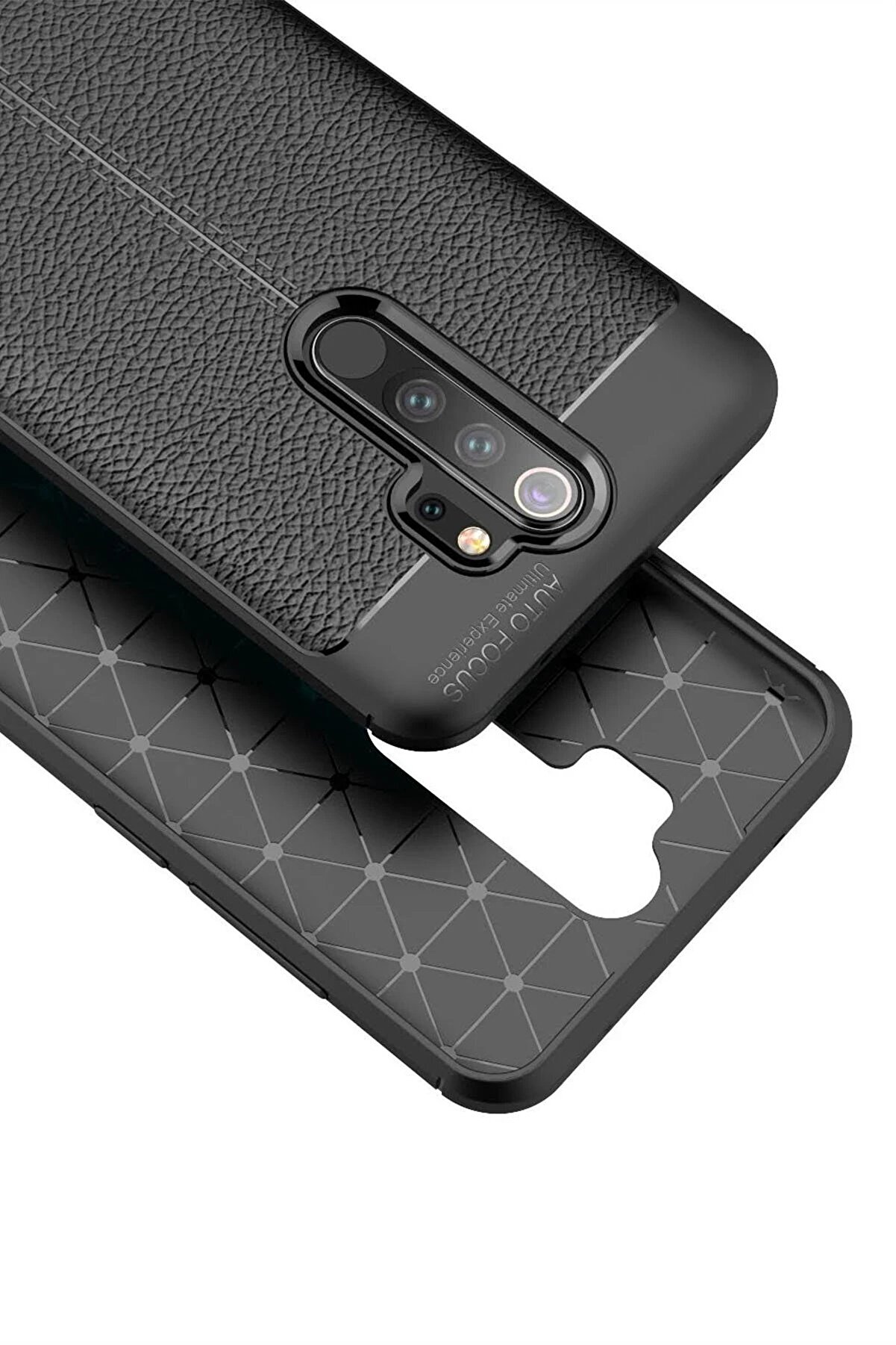 Xi̇aomi̇ Redmi̇ Note 8 Pro Kılıf Auto Focus Kapak - Kırmızı - Dropx1355-4523