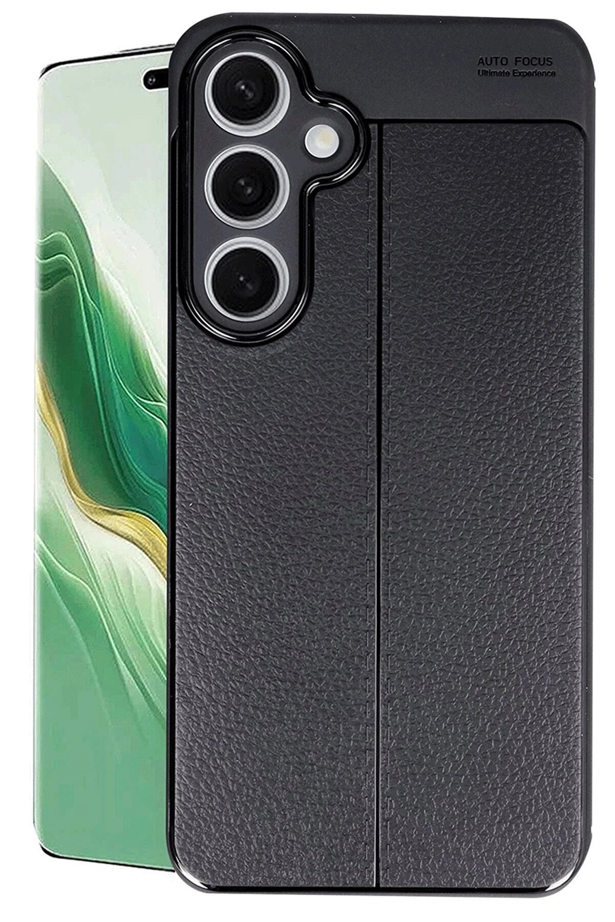 CepteToptan Samsung Galaxy S24 FE Kılıf Auto Focus Kapak - Siyah - DROPX2972-8504