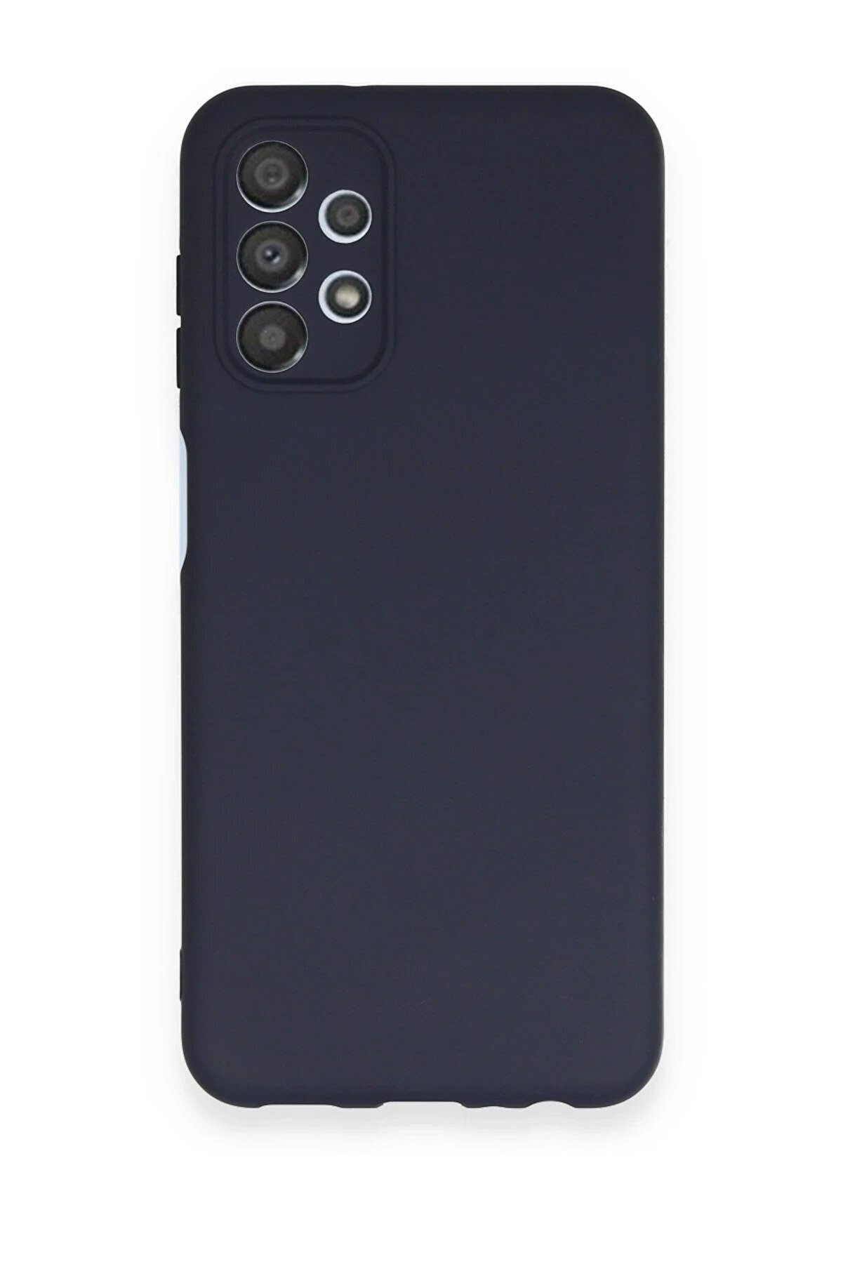 CepteToptan Samsung Galaxy A13 4G Kılıf First Silikon - Lacivert - DROPX8050-7625