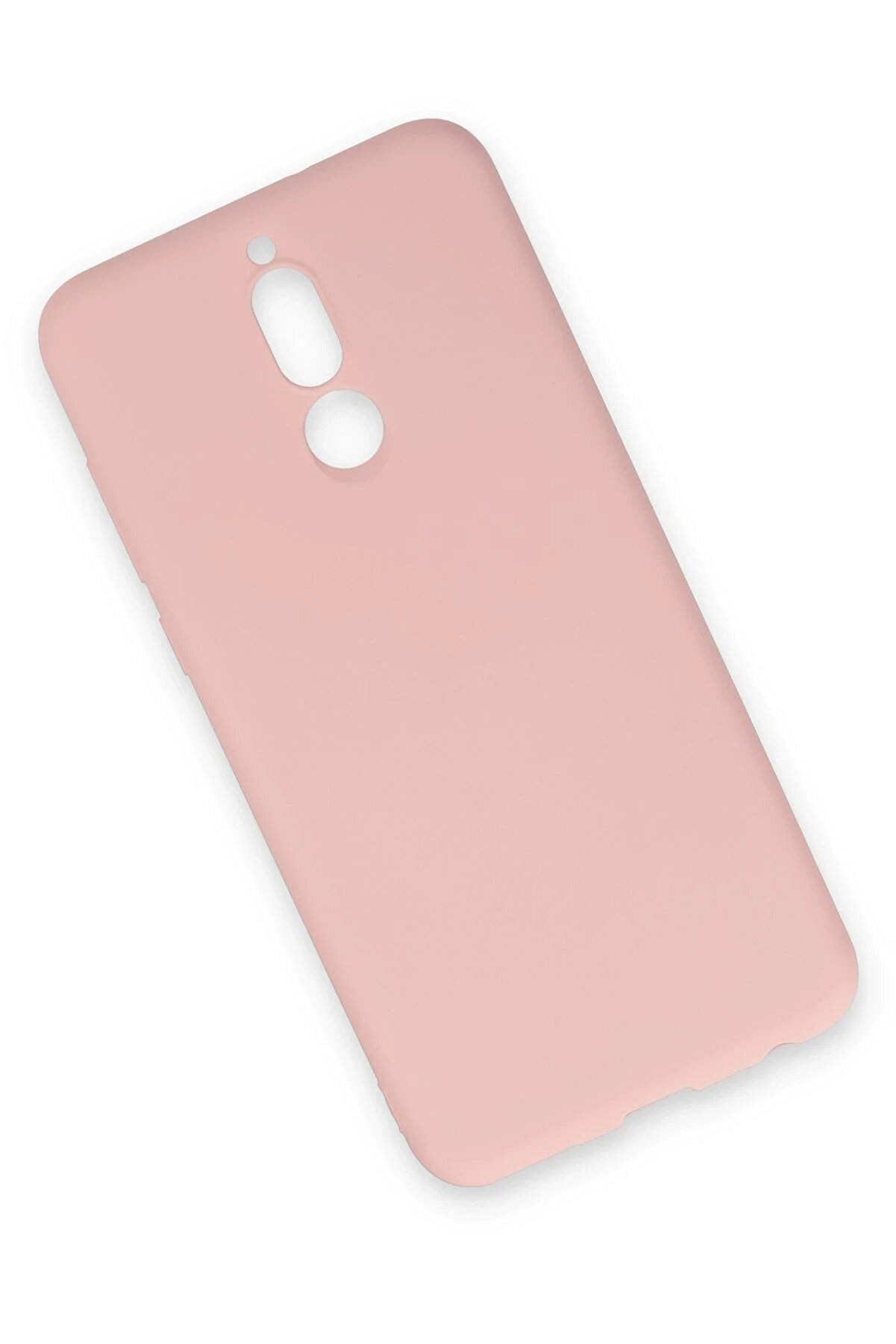 Huawei̇ Mate 10 Li̇te Kılıf Nano İ&ccedil;i̇ Kadi̇fe Si̇li̇kon - Pudra - Dropx5439-6921