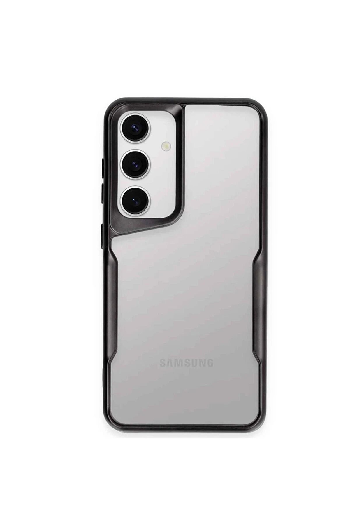 CepteToptan Samsung Galaxy A25 5G Kılıf Boyi Silikon Kapak - Siyah - DROPX8680-3673