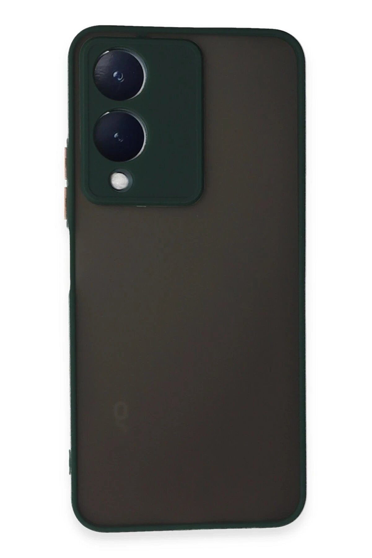 CepteToptan Vivo Y17S Kılıf Montreal Silikon Kapak - Yeşil - DROPX5698-6542