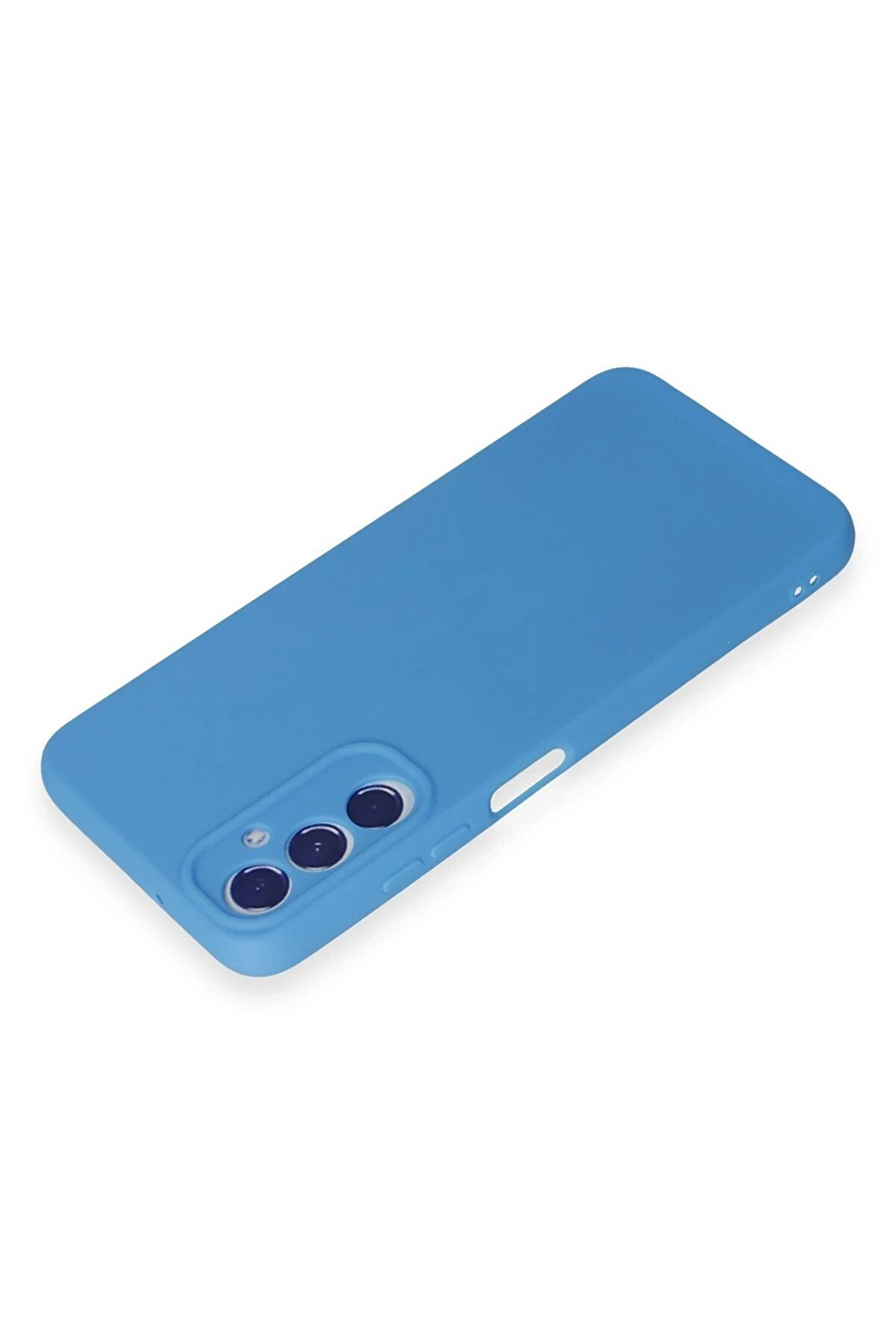 Samsung Galaxy A05S Kılıf Fi̇rst Si̇li̇kon - Mavi̇ - Dropx1003-8704