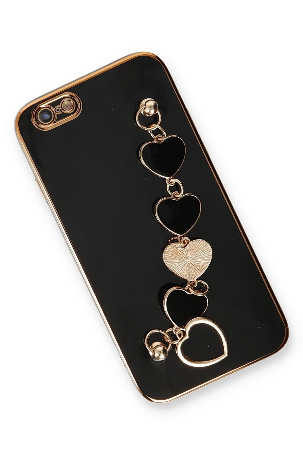 İphone 6 Kılıf Esi̇la Si̇li̇kon - Si̇yah - Dropx8964-2018