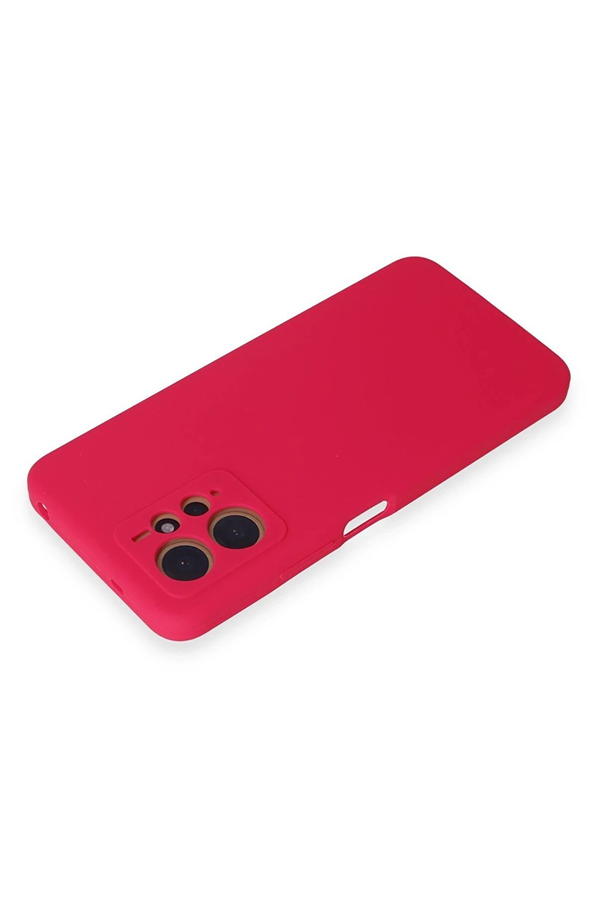 Xi̇aomi̇ Redmi̇ Note 12 4G Kılıf Nano İçi̇ Kadi̇fe Si̇li̇kon - Pembe - Dropx7965-6185