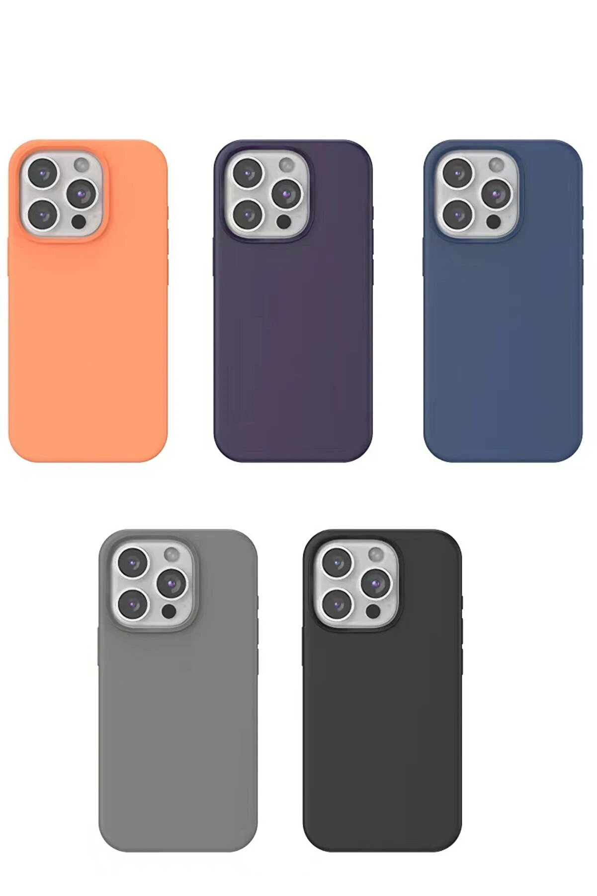 İphone 15 Pro Max Home Magsafe Kapak - Deri̇n Mor - Dropx5782-5930