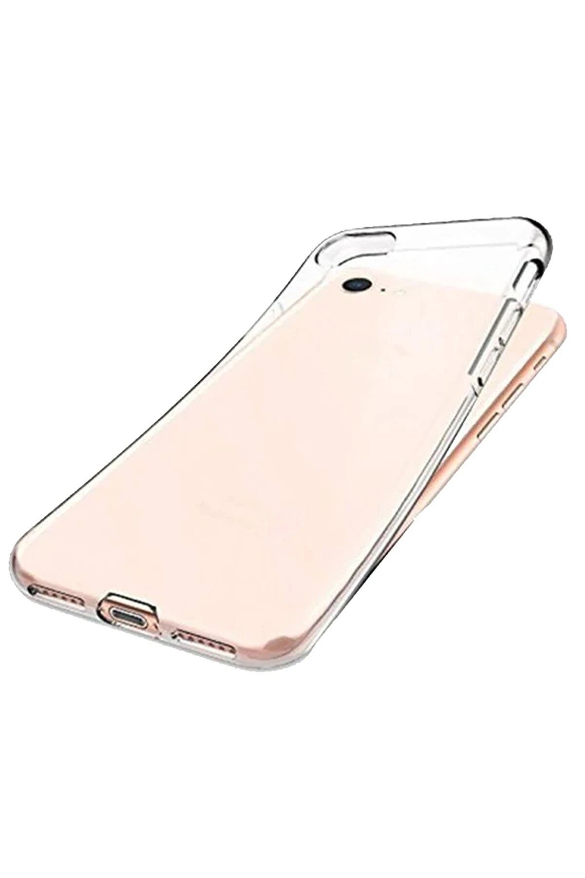 İphone 7 Kılıf L&uuml;x Şeffaf Si̇li̇kon - Dropx7351-4794