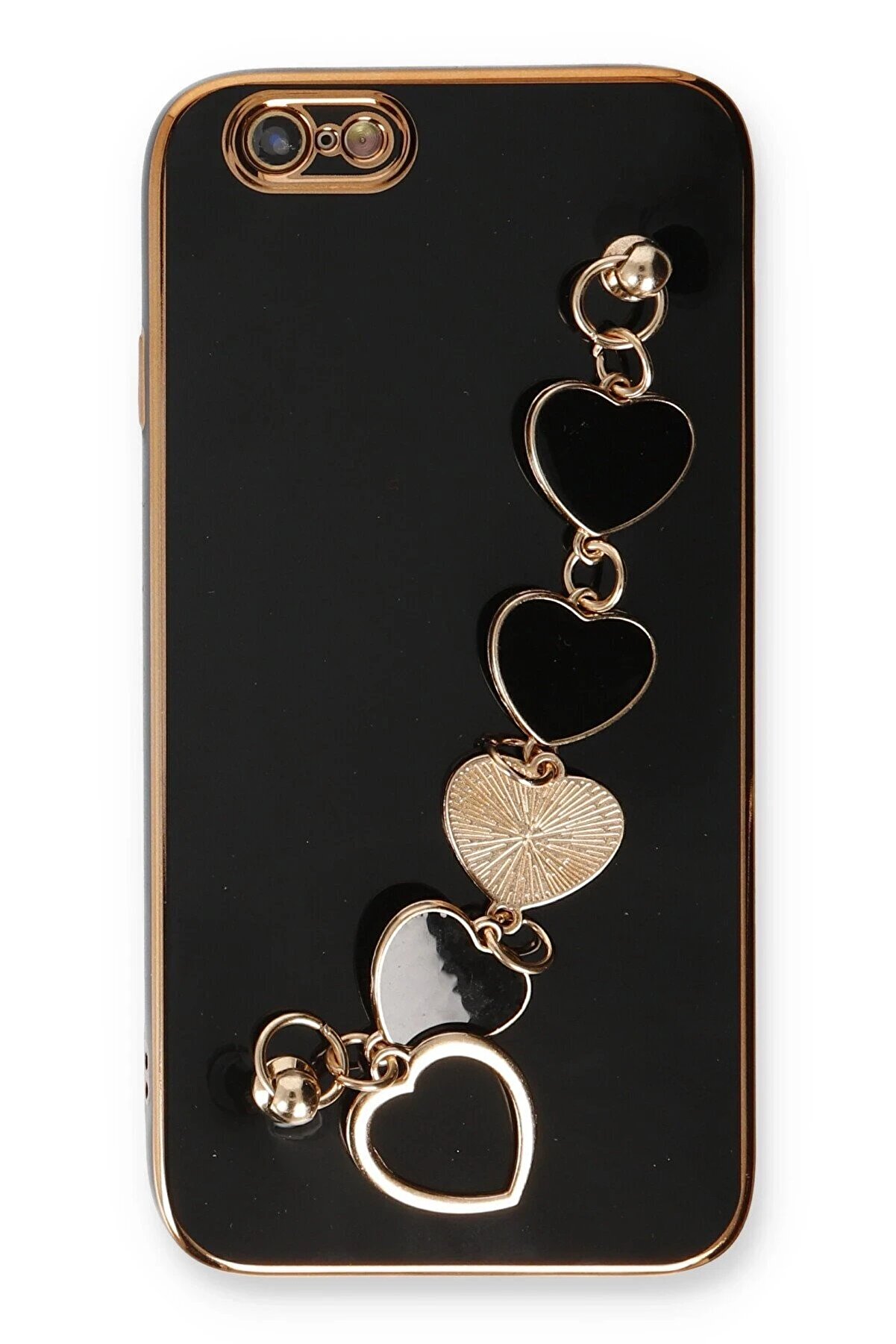 İphone 6 Kılıf Esi̇la Si̇li̇kon - Si̇yah - Dropx8964-2018