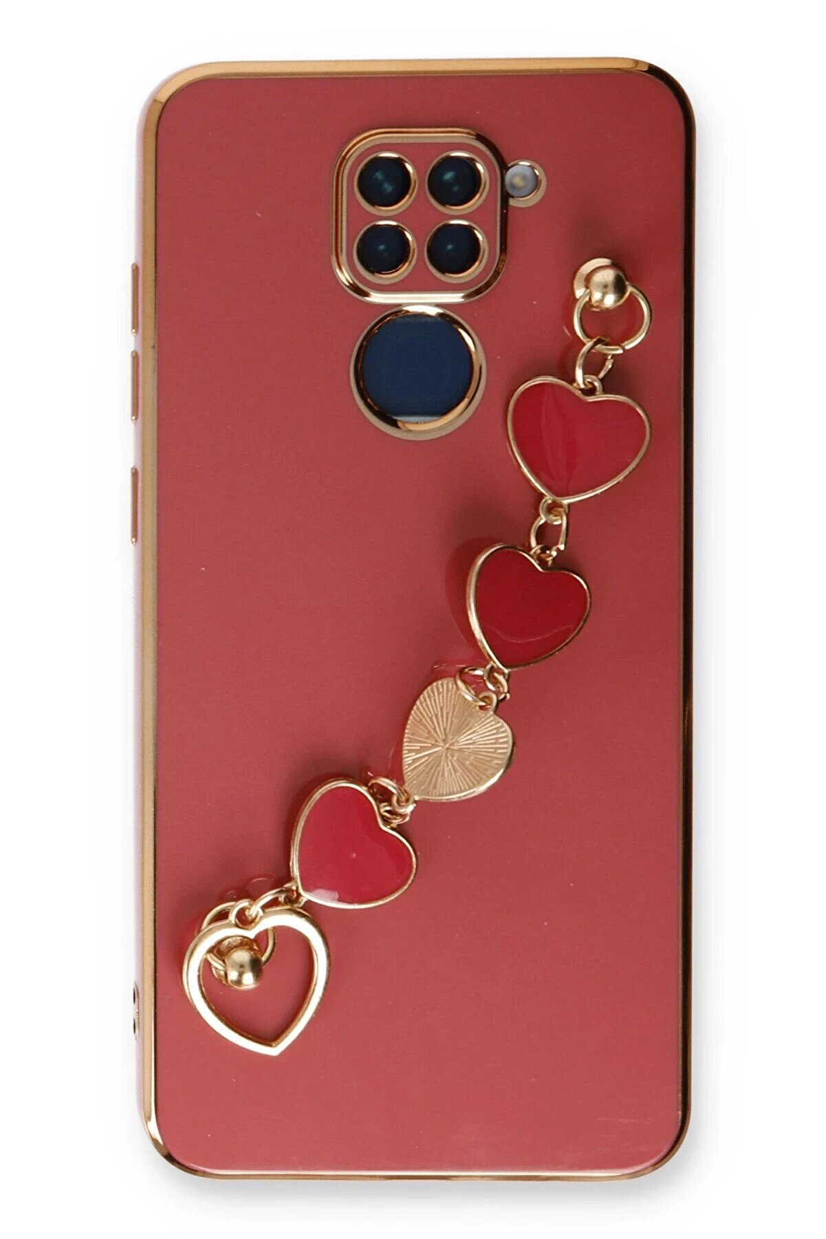 Xi̇aomi̇ Redmi̇ Note 9 Kılıf Esi̇la Si̇li̇kon - Kırmızı - Dropx1905-8113