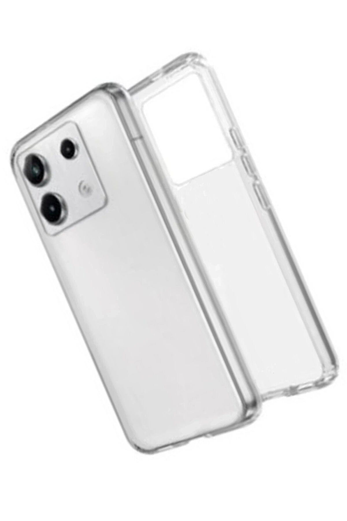 Xi̇aomi̇ Redmi̇ Note 13 Pro 4G Kılıf Lüx Şeffaf Si̇li̇kon - Dropx2537-7319