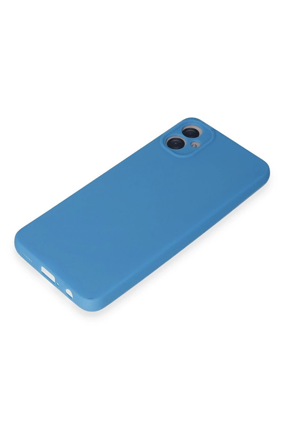 Samsung Galaxy A05 Kılıf Fi̇rst Si̇li̇kon - Mavi̇ - Arfgh6715-2998