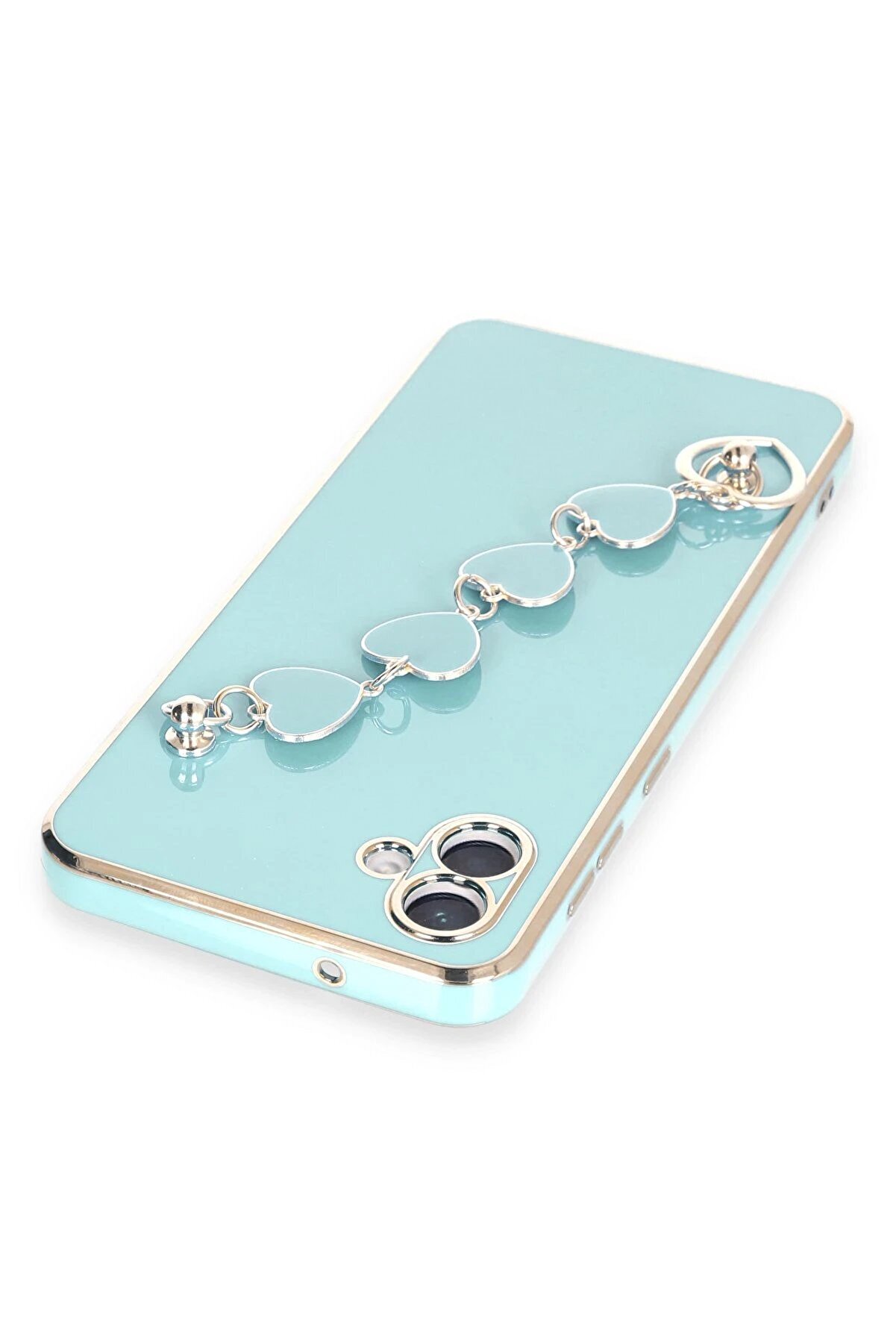 Samsung Galaxy A04 Kılıf Esi̇la Si̇li̇kon - Su Yeşi̇li̇ - Dropx2952-9252