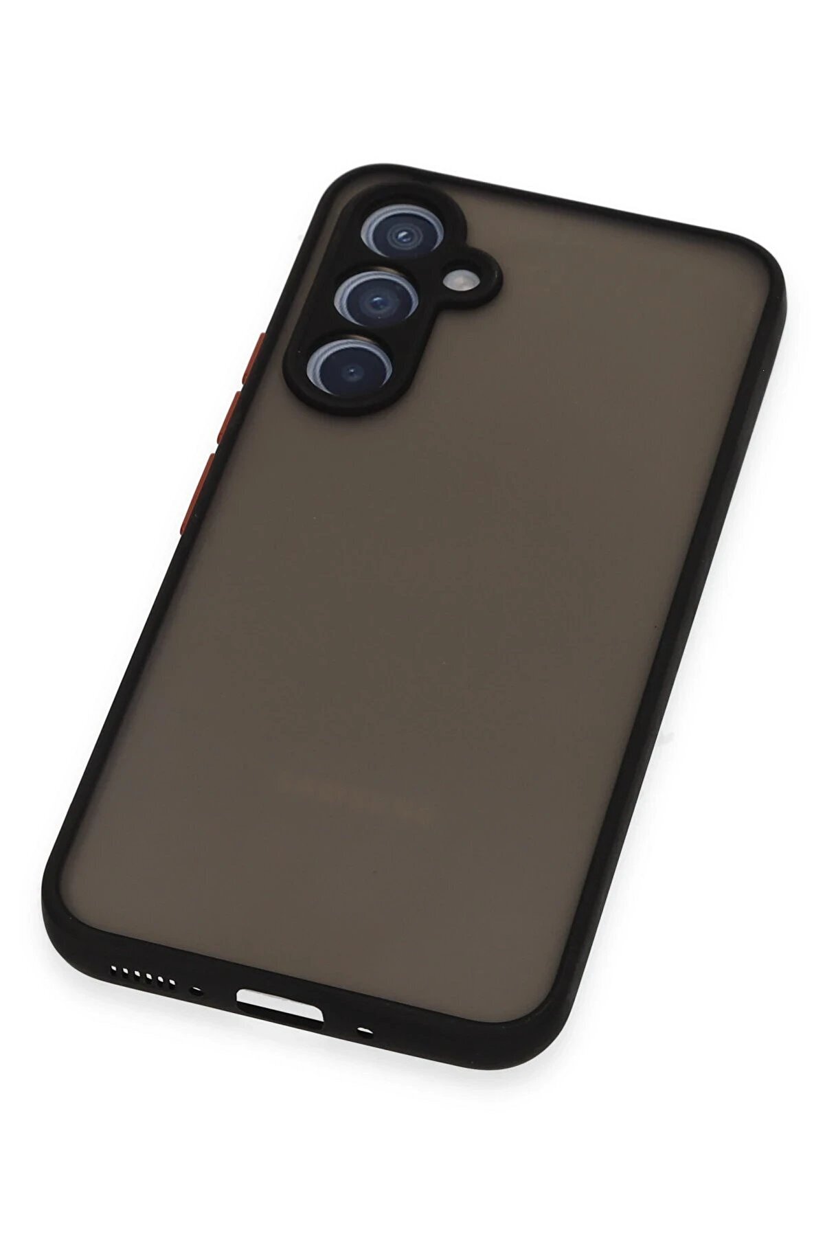 Samsung Galaxy A54 5G Kılıf Montreal Si̇li̇kon Kapak - Si̇yah - Dropx1345-1191