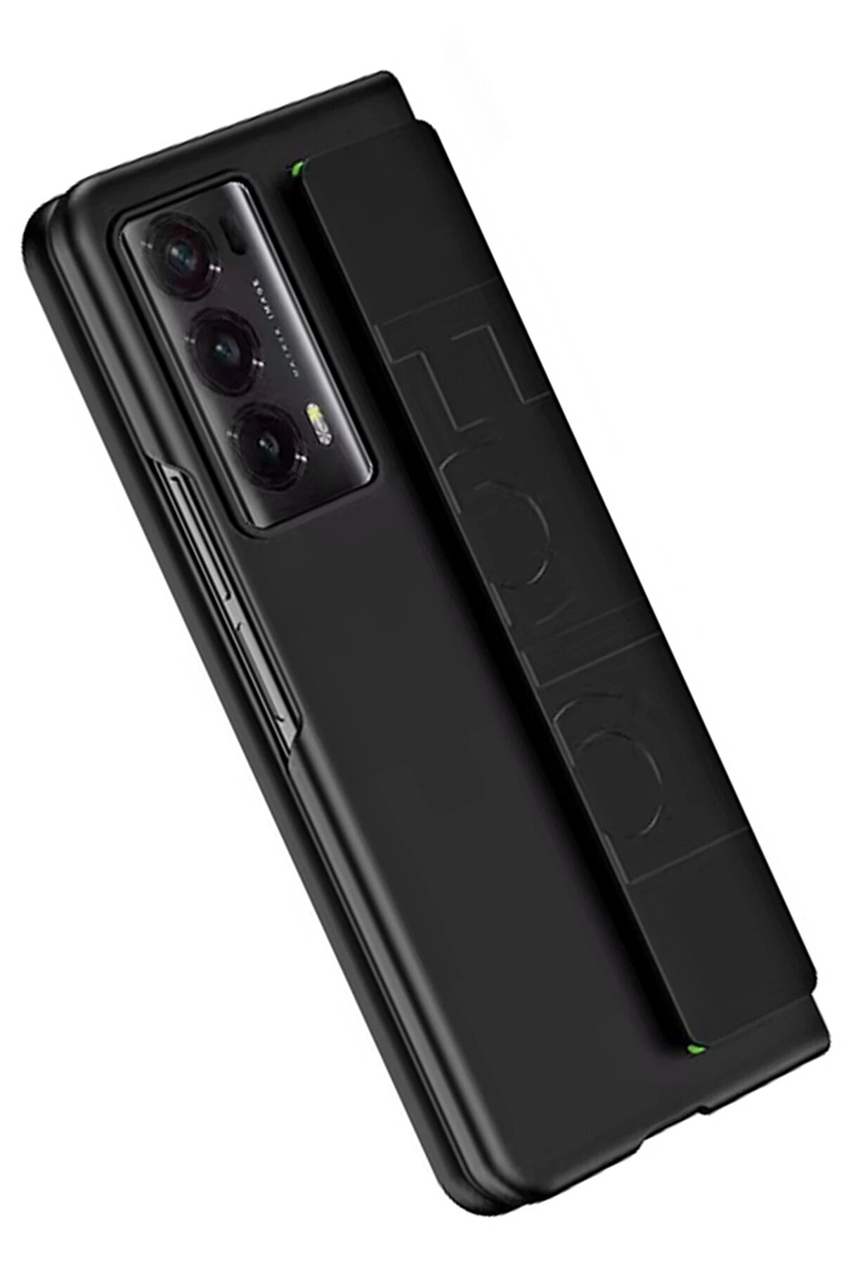 Huawei̇ Honor Magi̇c V2 Kılıf Data Kapak - Si̇yah - Dropx3844-6417