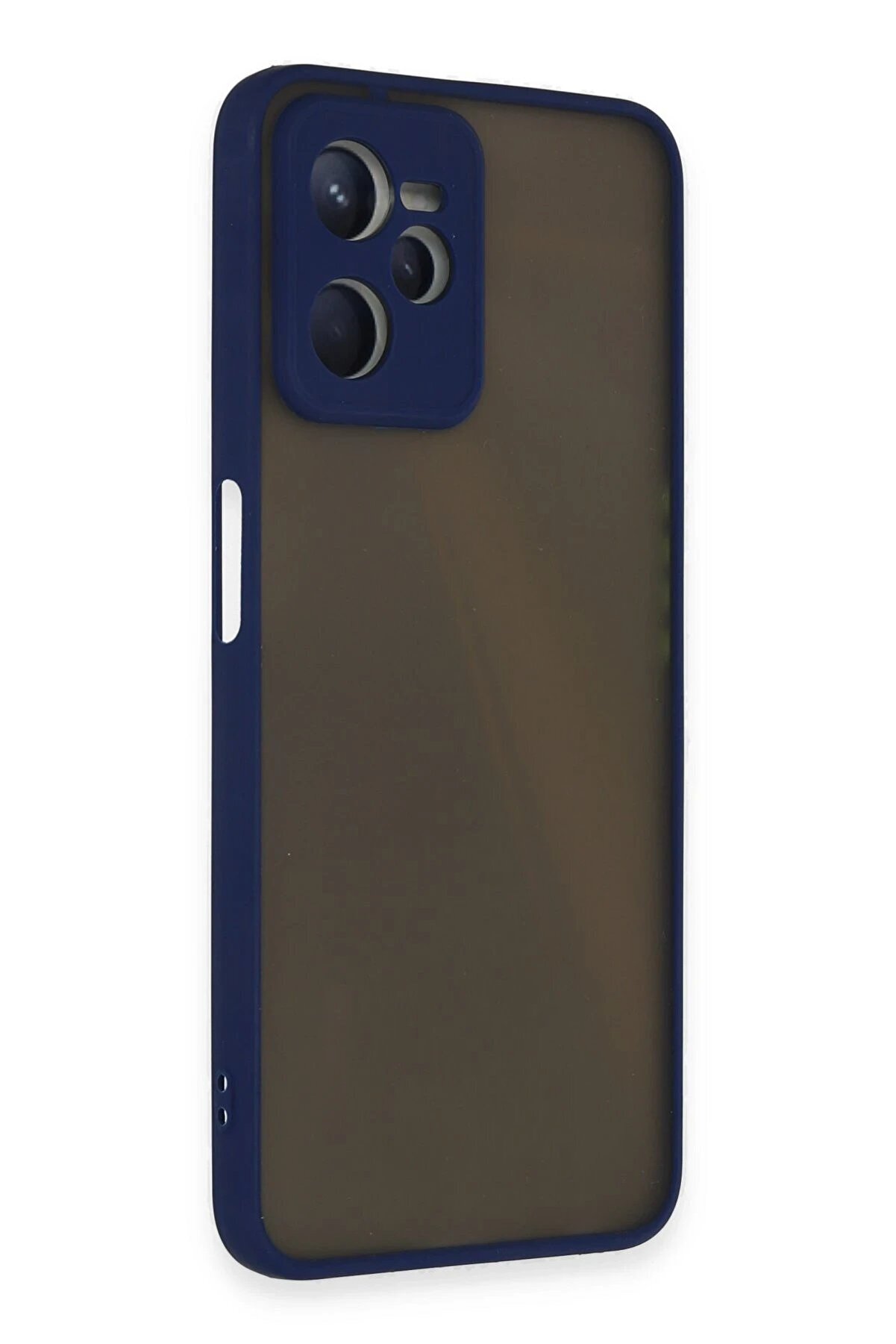 Realme C35 Kılıf Montreal Si̇li̇kon Kapak - Laci̇vert - Dropx7811-6364