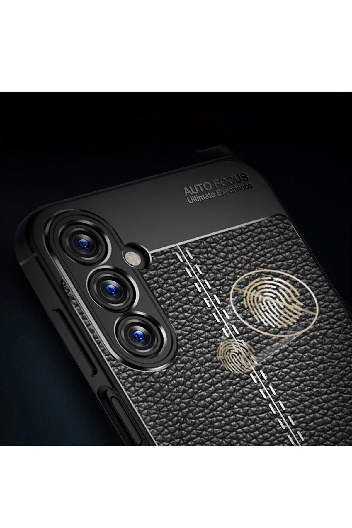 Samsung Galaxy A15 4G Kılıf Auto Focus Kapak - Si̇yah - Dropx2137-9611