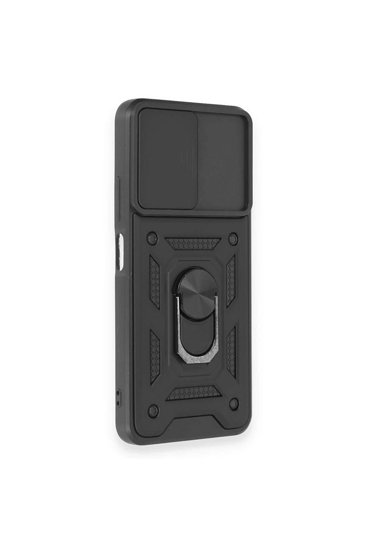 Xi̇aomi̇ Redmi̇ Note 12 4G Kılıf Pars Lens Yüzüklü Si̇li̇kon - Si̇yah - Dropx7655-4713