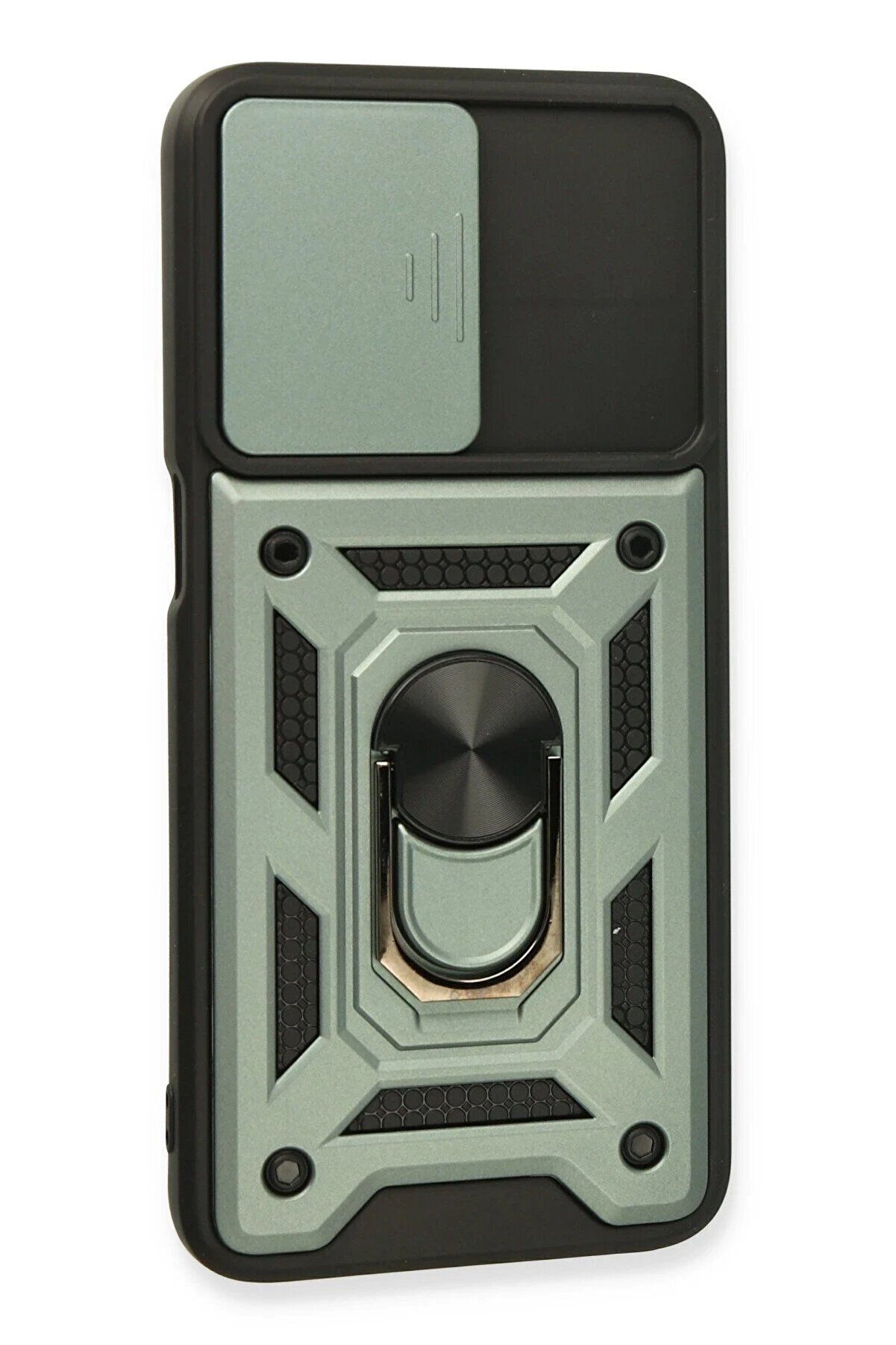 Oppo A16 Kılıf Pars Lens Y&uuml;z&uuml;kl&uuml; Si̇li̇kon - Yeşi̇l - Dropx8108-9210