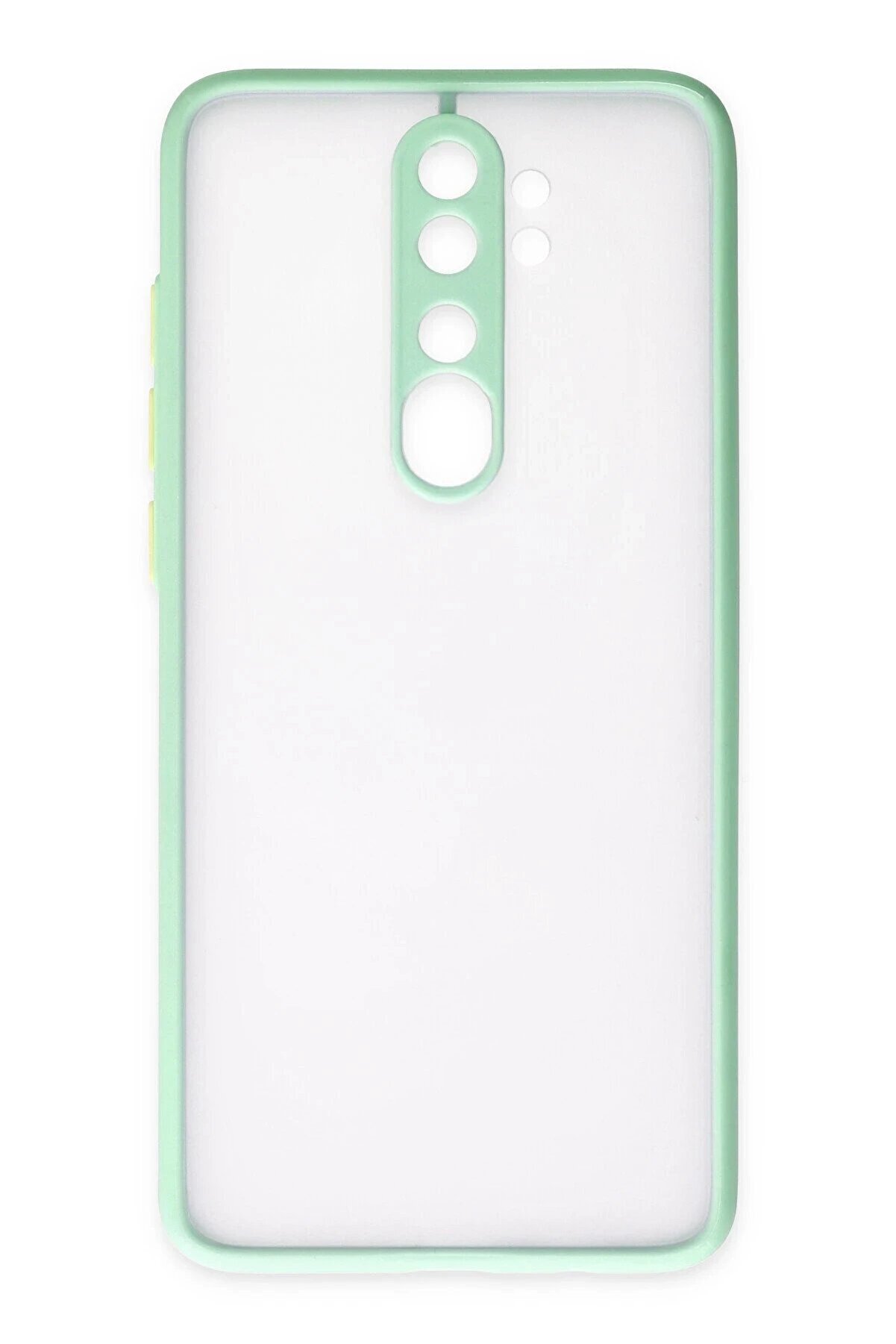 CepteToptan Xiaomi Redmi Note 8 Pro Kılıf Montreal Silikon Kapak - Turkuaz - DROPX2477-5881