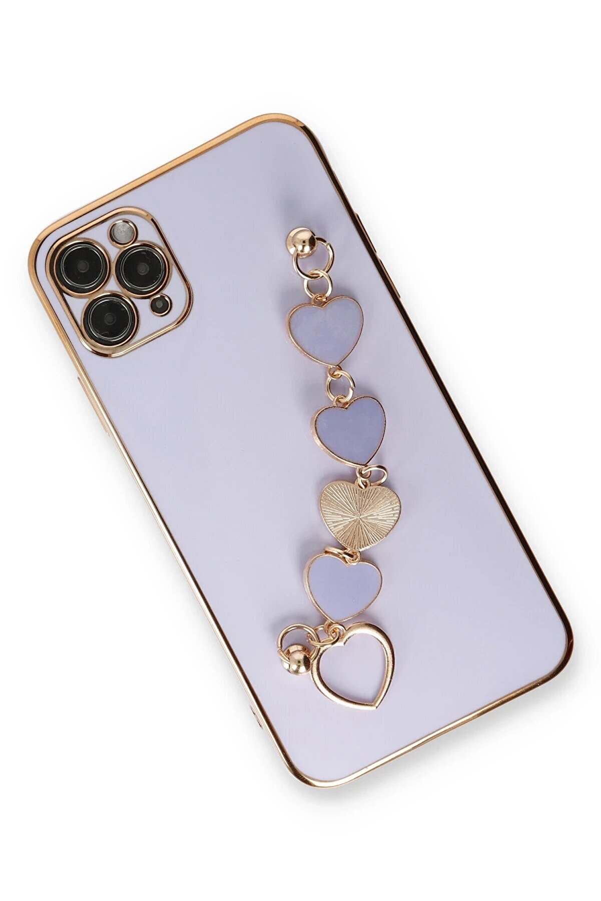 İphone 11 Pro Kılıf Esi̇la Si̇li̇kon - Li̇la - Dropx7092-1260