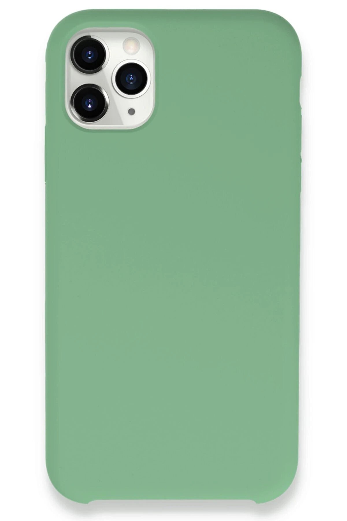 CepteToptan iPhone 11 Pro Max Kılıf Lansman Legant Silikon - Yeşil - DROPX3783-3825