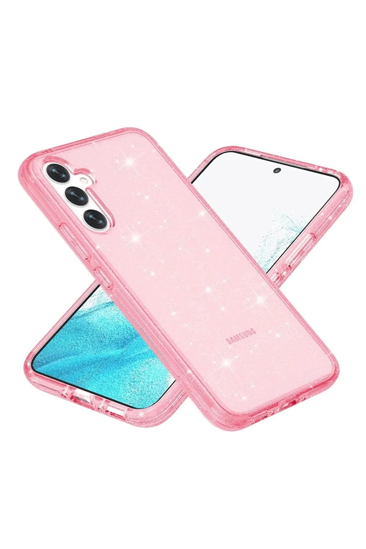 CepteToptan Samsung Galaxy S23 Kılıf Glow Magsafe Kapak - Pembe - DROPX5570-9047