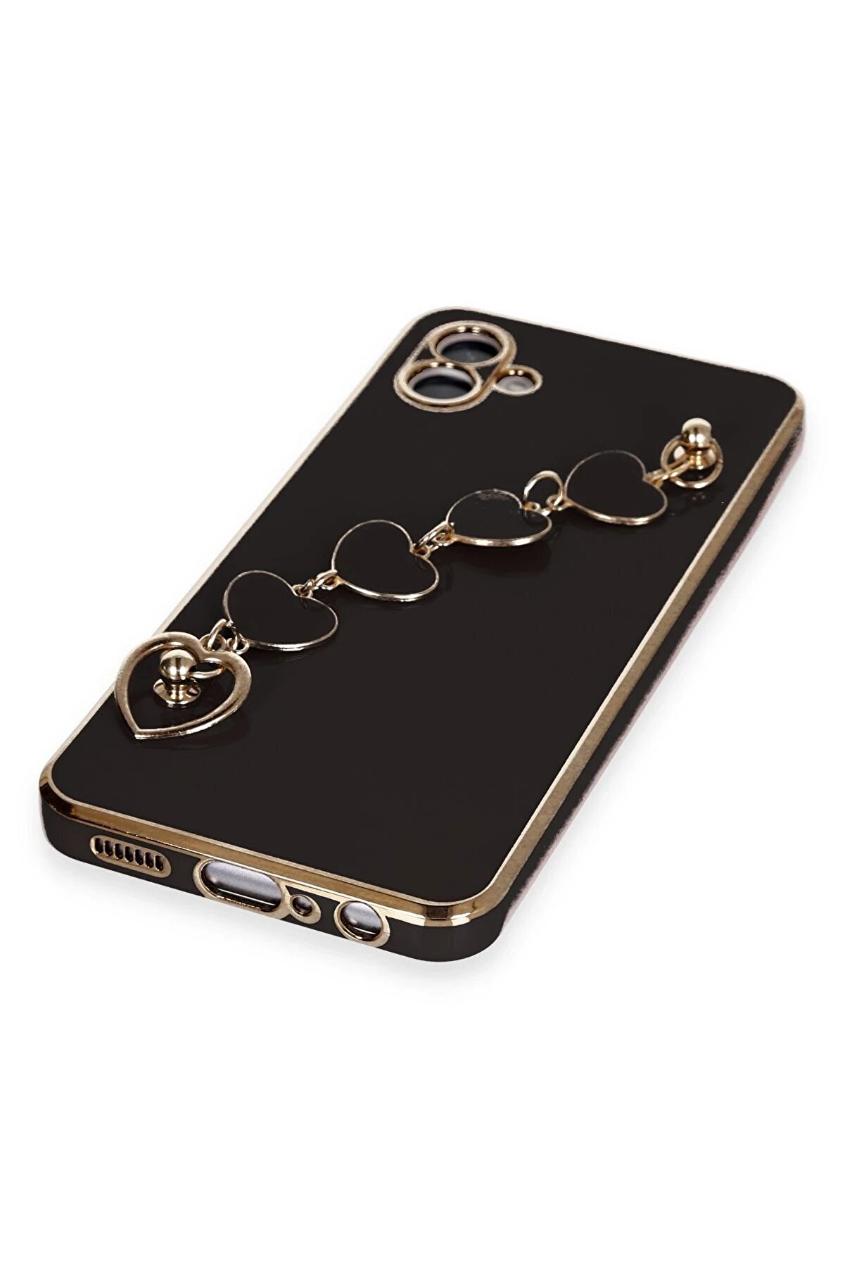 Samsung Galaxy A04 Kılıf Esi̇la Si̇li̇kon - Si̇yah - Dropx5174-9505