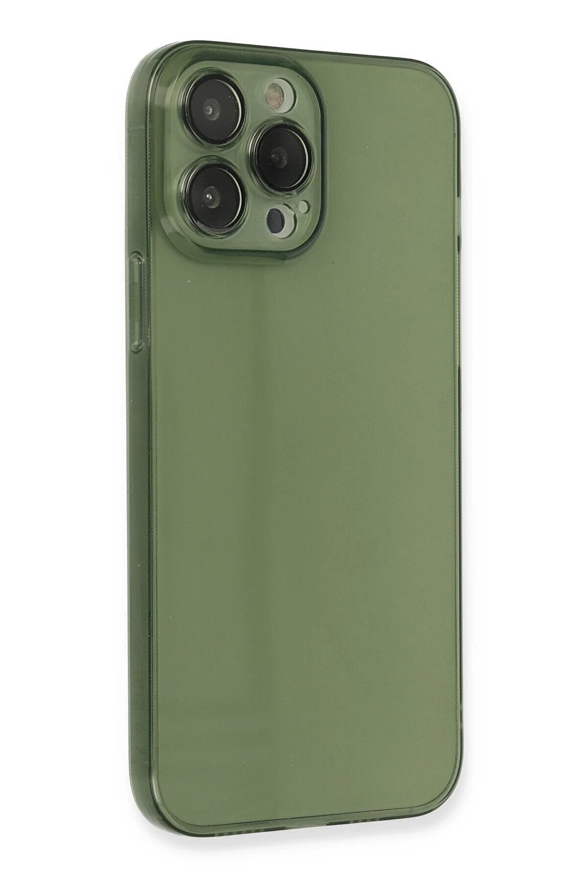 İphone 13 Pro Max Kılıf Fly Lens Si̇li̇kon - Yeşi̇l - Dropx9702-6955