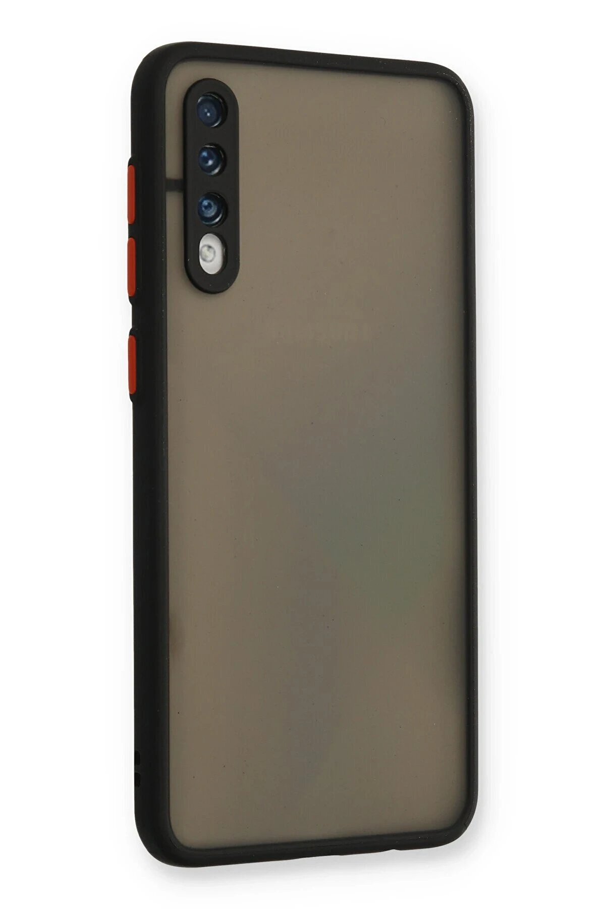 Samsung Galaxy A30S Kılıf Montreal Si̇li̇kon Kapak - Si̇yah - Dropx1140-7652