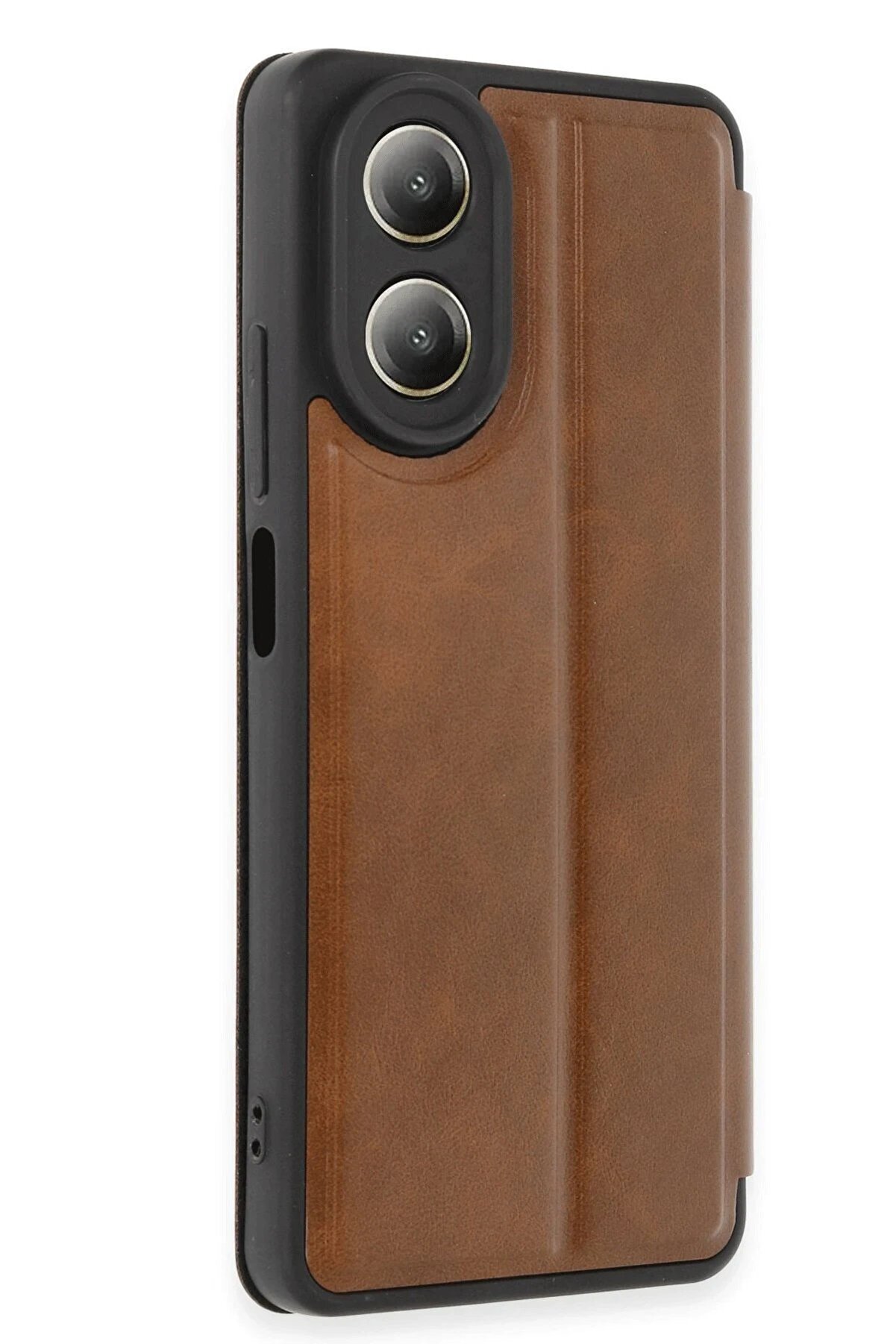 Oppo A38 Kılıf Fli̇p Cover - Taba - Dropx1091-2967