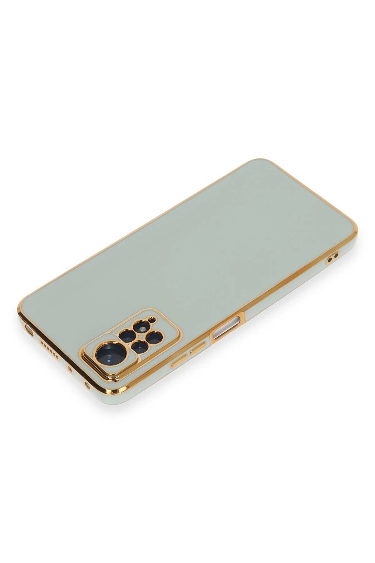 Xi̇aomi̇ Redmi̇ Note 12 Pro 4G Kılıf Volet Si̇li̇kon - A&ccedil;ık Yeşi̇l - Dropx7735-5274