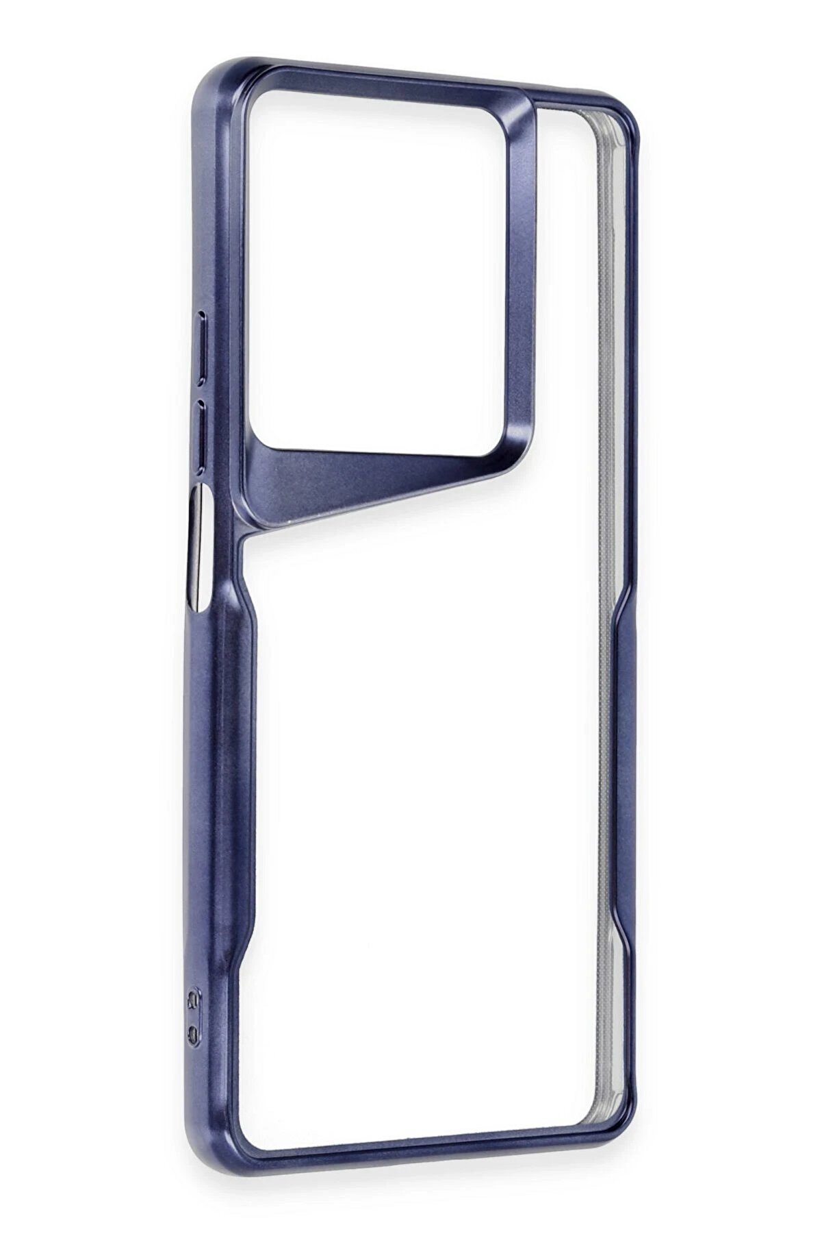 Xi̇aomi̇ Redmi̇ Note 13 Pro 4G Kılıf Boyi̇ Si̇li̇kon Kapak - Laci̇vert - Dropx3977-3815