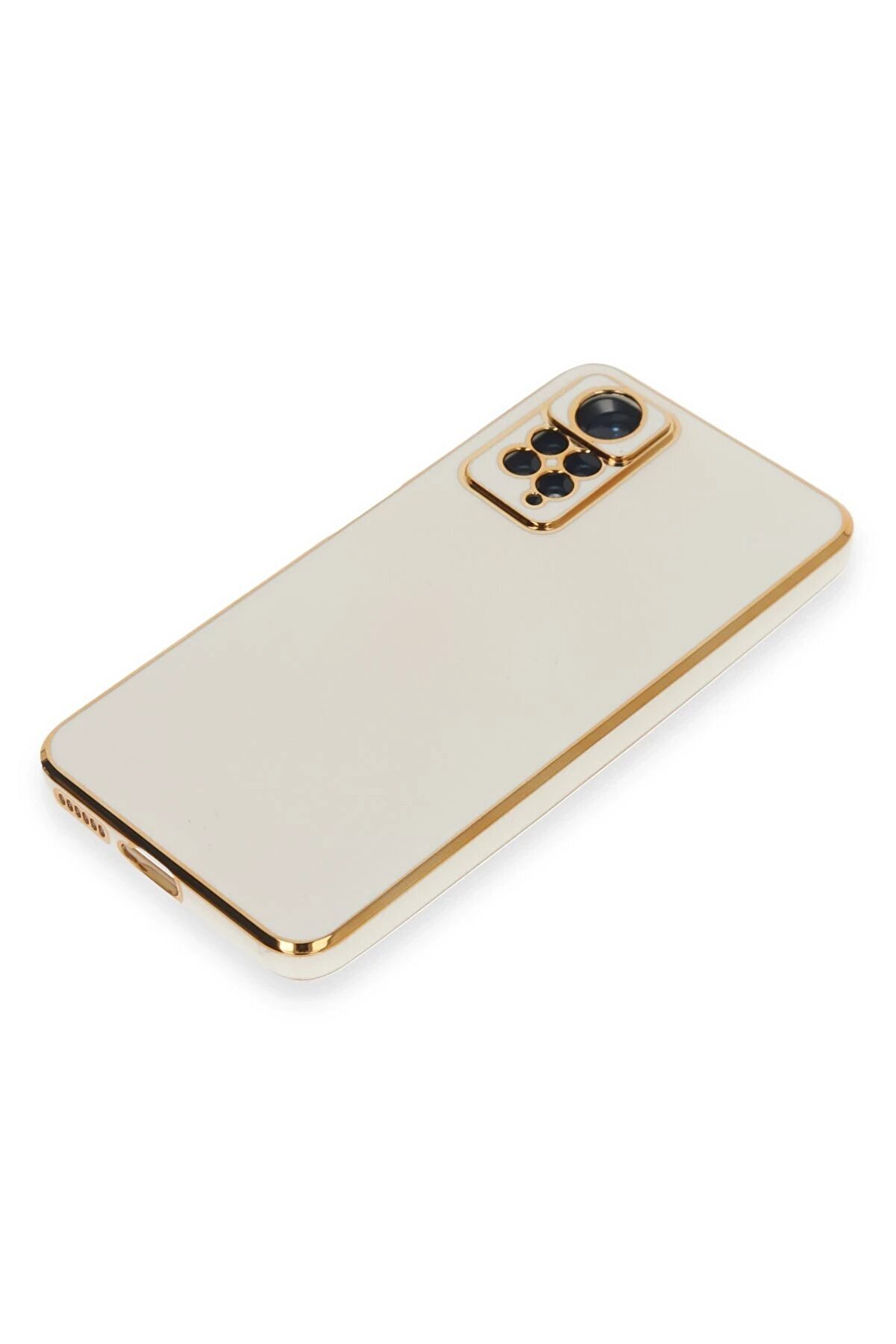 Xi̇aomi̇ Redmi̇ Note 12 Pro 4G Kılıf Volet Si̇li̇kon - Beyaz - Dropx7966-1271