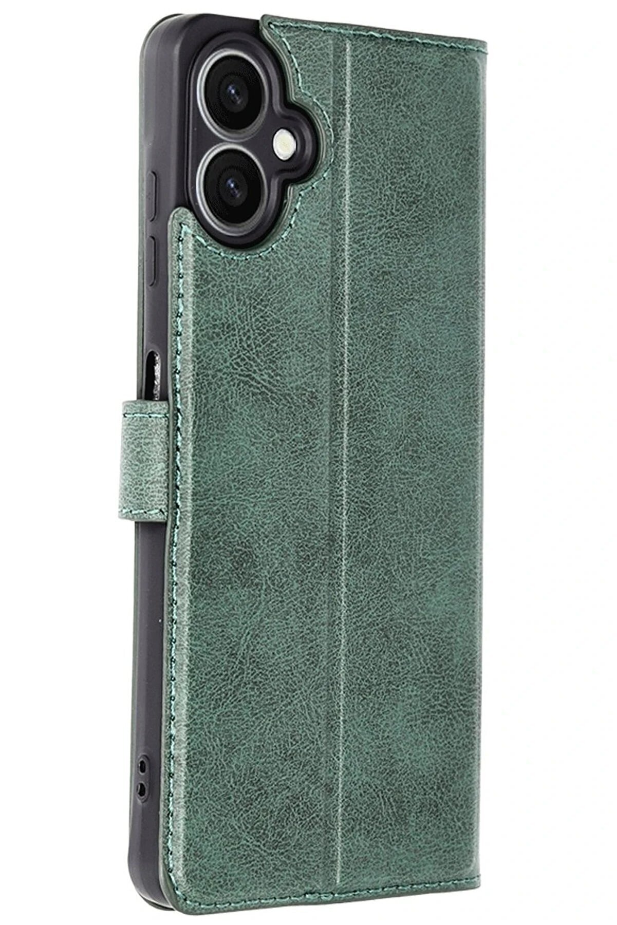 CepteToptan Samsung Galaxy A06 Kılıf Trend S Plus Kapaklı Kılıf - Yeşil - DROPX2490-7248