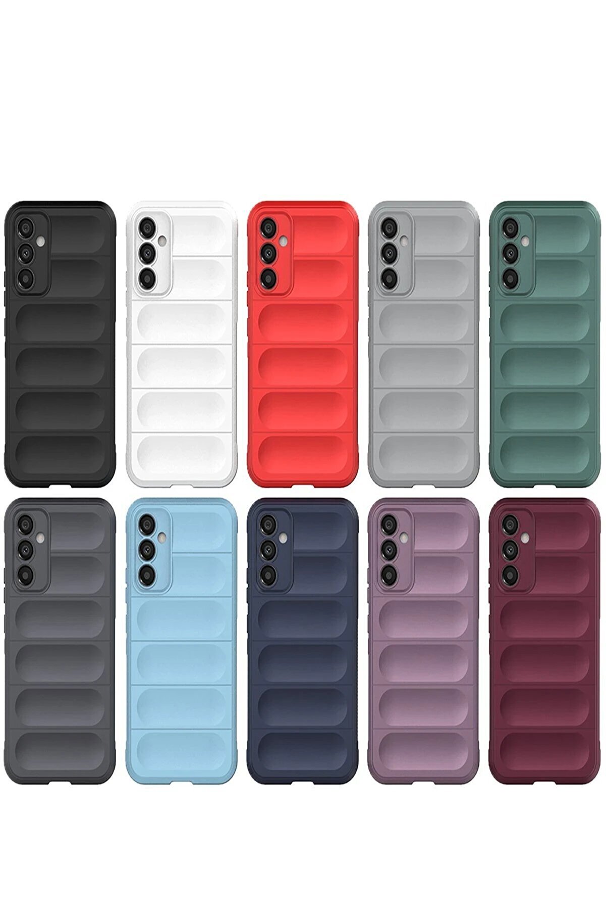 Samsung Galaxy A05S Kılıf Opti̇mum Si̇li̇kon - Krem - Dropx1735-7288