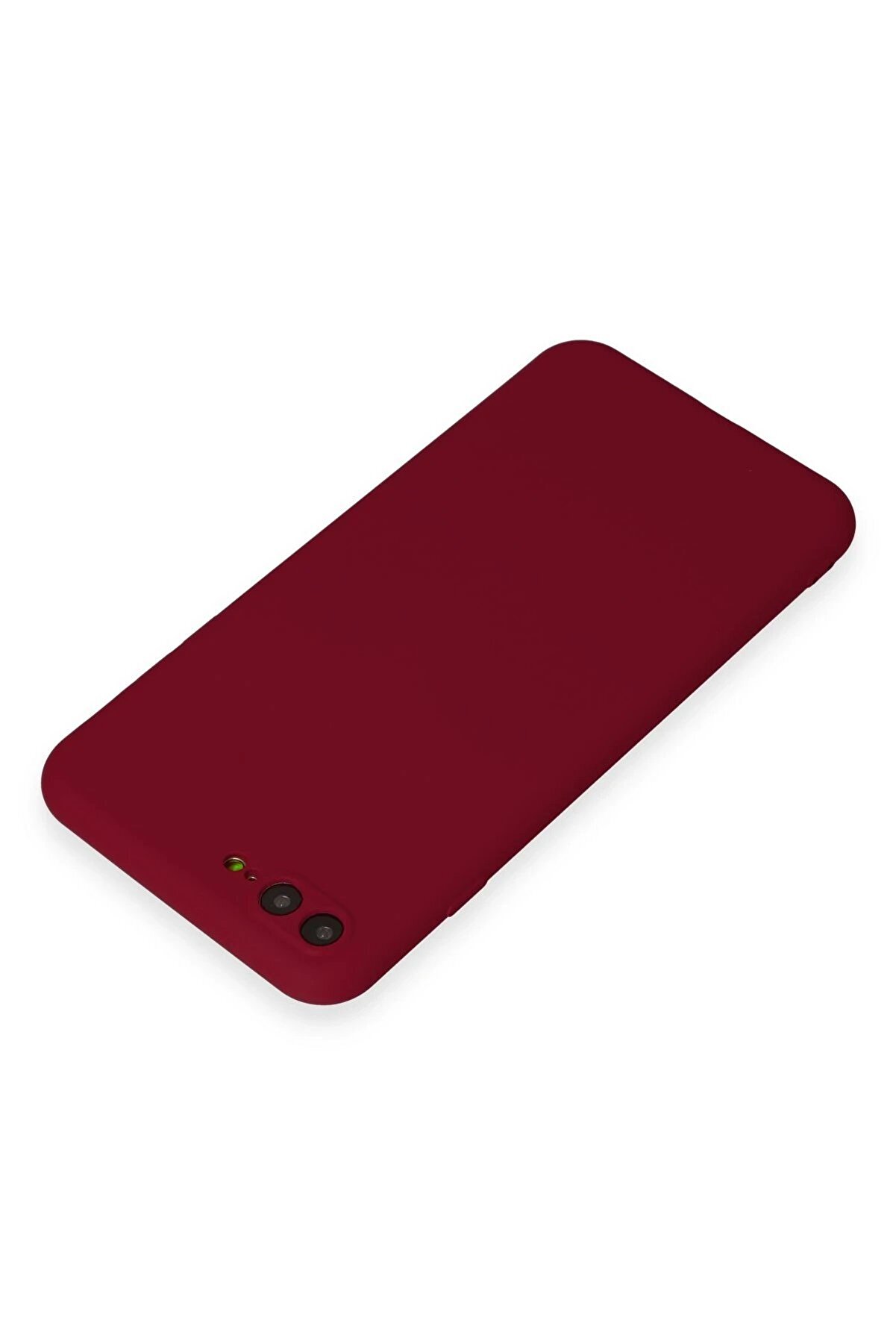 Newface İphone 7 Plus Kılıf Fi̇rst Si̇li̇kon - Bordo