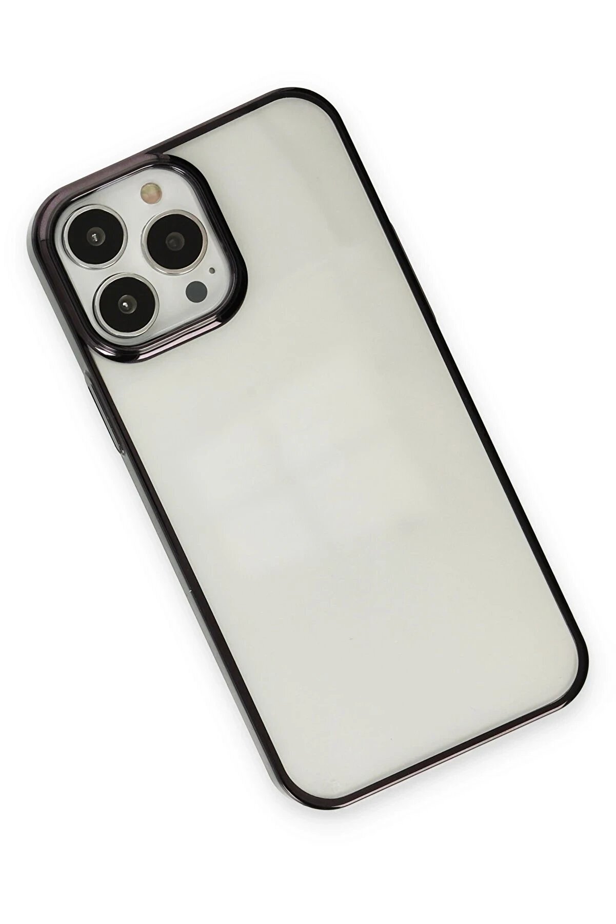 İphone 13 Pro Max Kılıf Element Si̇li̇kon - Si̇yah - Dropx3169-9659