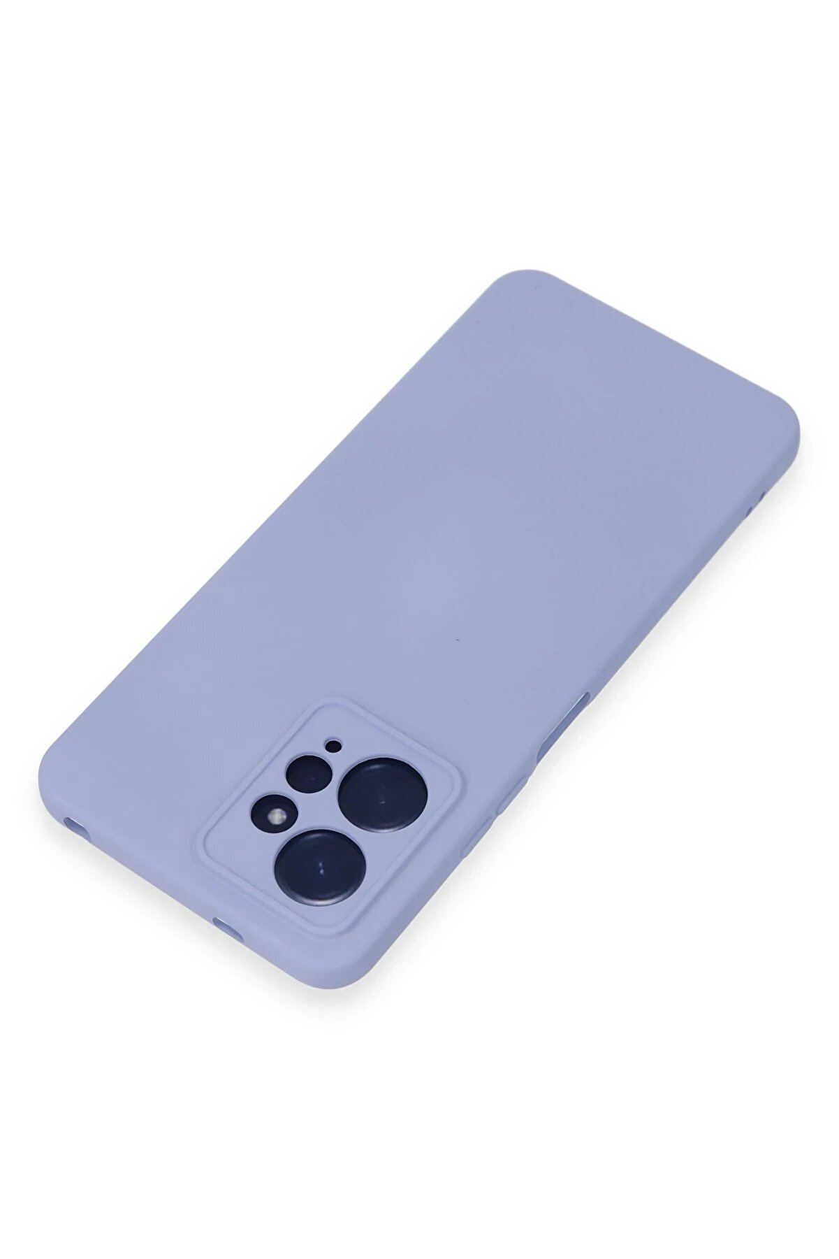 Xi̇aomi̇ Redmi̇ Note 12 4G Kılıf Nano İ&ccedil;i̇ Kadi̇fe Si̇li̇kon - Li̇la - Dropx9472-1468