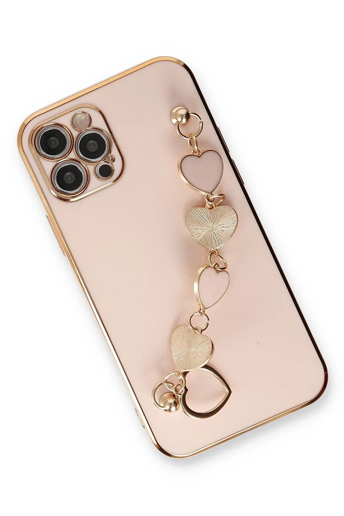 İphone 12 Pro Max Kılıf Esi̇la Si̇li̇kon - Pudra - Dropx6967-7507