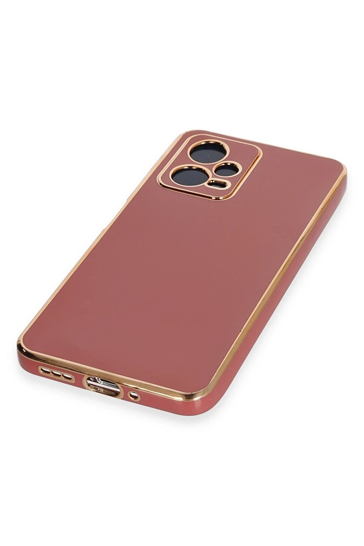 Xi̇aomi̇ Poco X5 5G Kılıf Volet Si̇li̇kon - Kırmızı - Dropx5019-4739