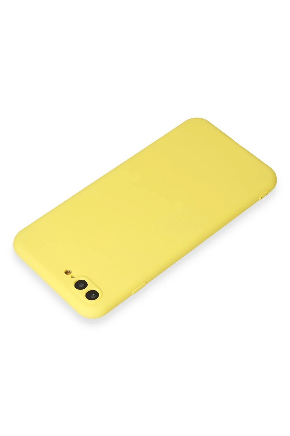 İphone 7 Plus Kılıf Fi̇rst Si̇li̇kon - Sarı - Dropx5351-9097