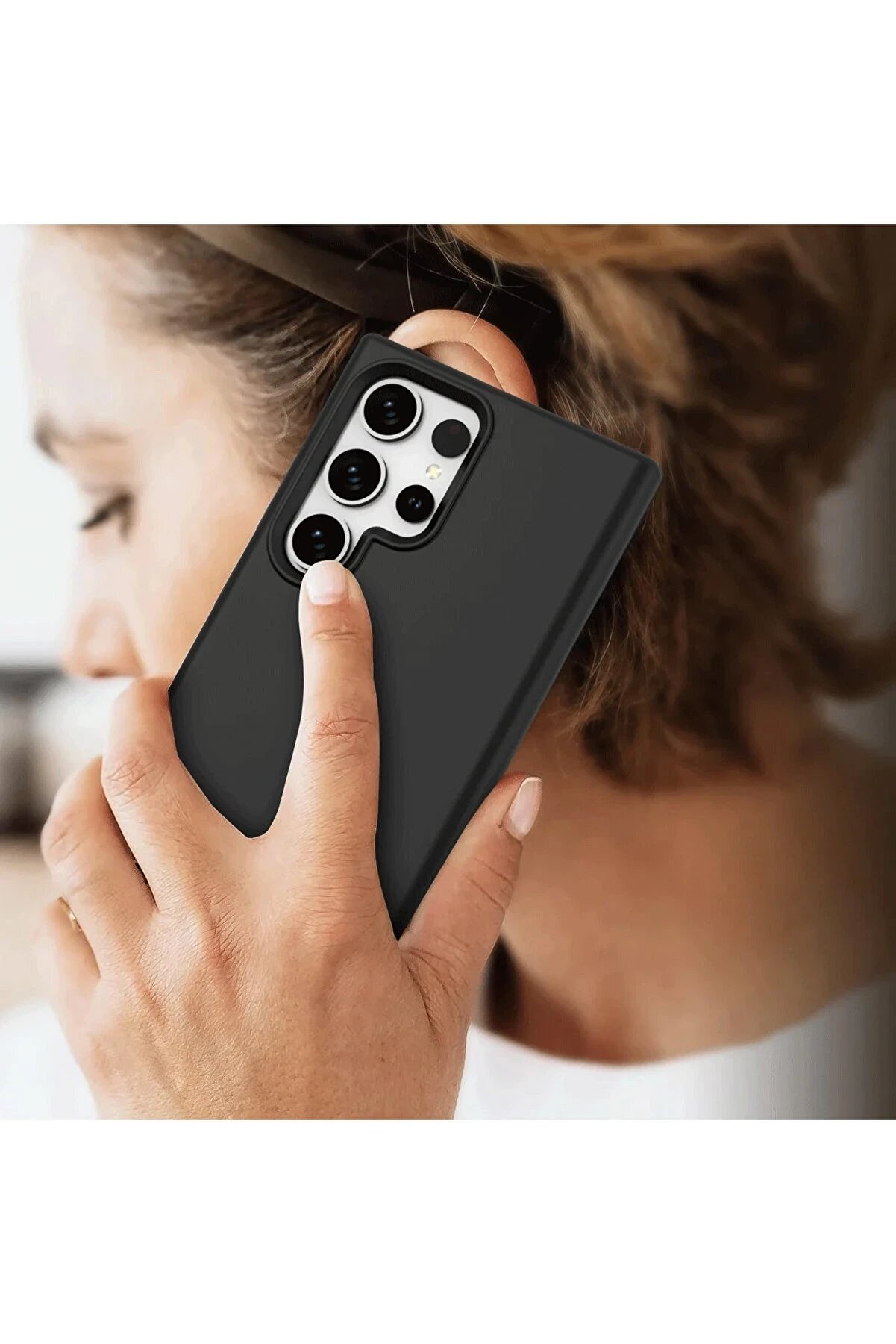 Samsung Galaxy S24 Ultra Kılıf Fi̇rst Si̇li̇kon - Mavi̇ - Dropx8695-2646