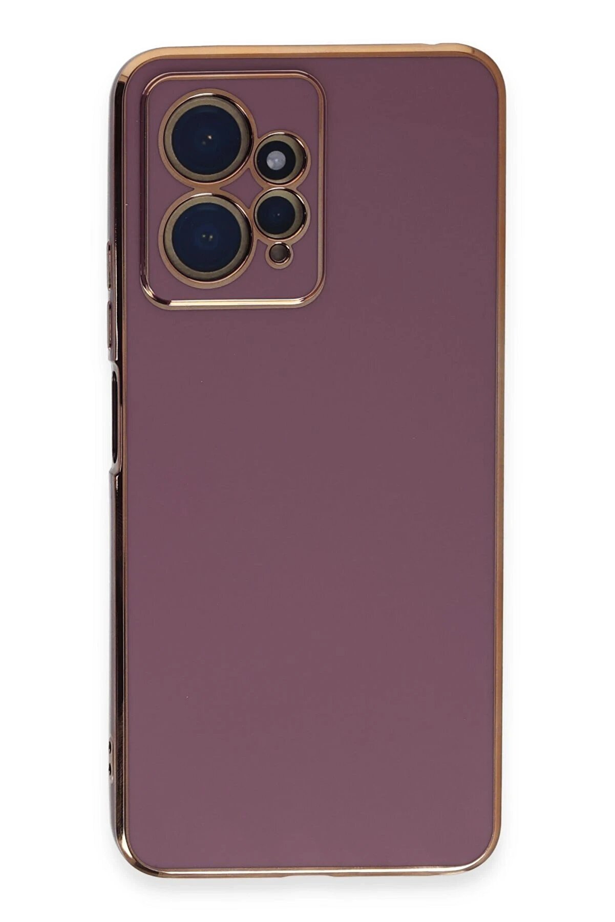 CepteToptan Xiaomi Redmi Note 12 4G Kılıf Volet Silikon - Mor - DROPX2814-6334